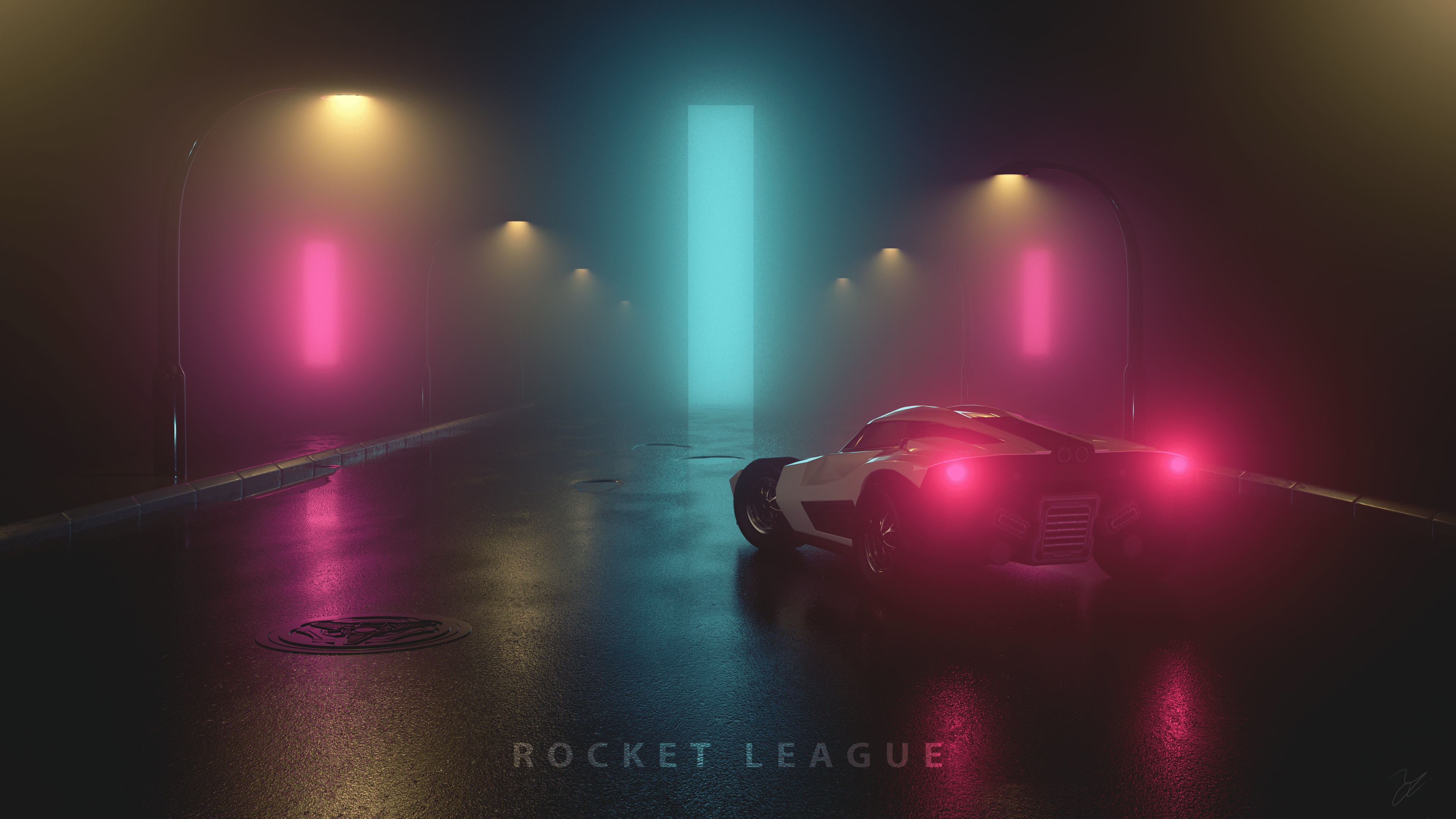 3840x2160 Rocket League Wallpaper 4K .