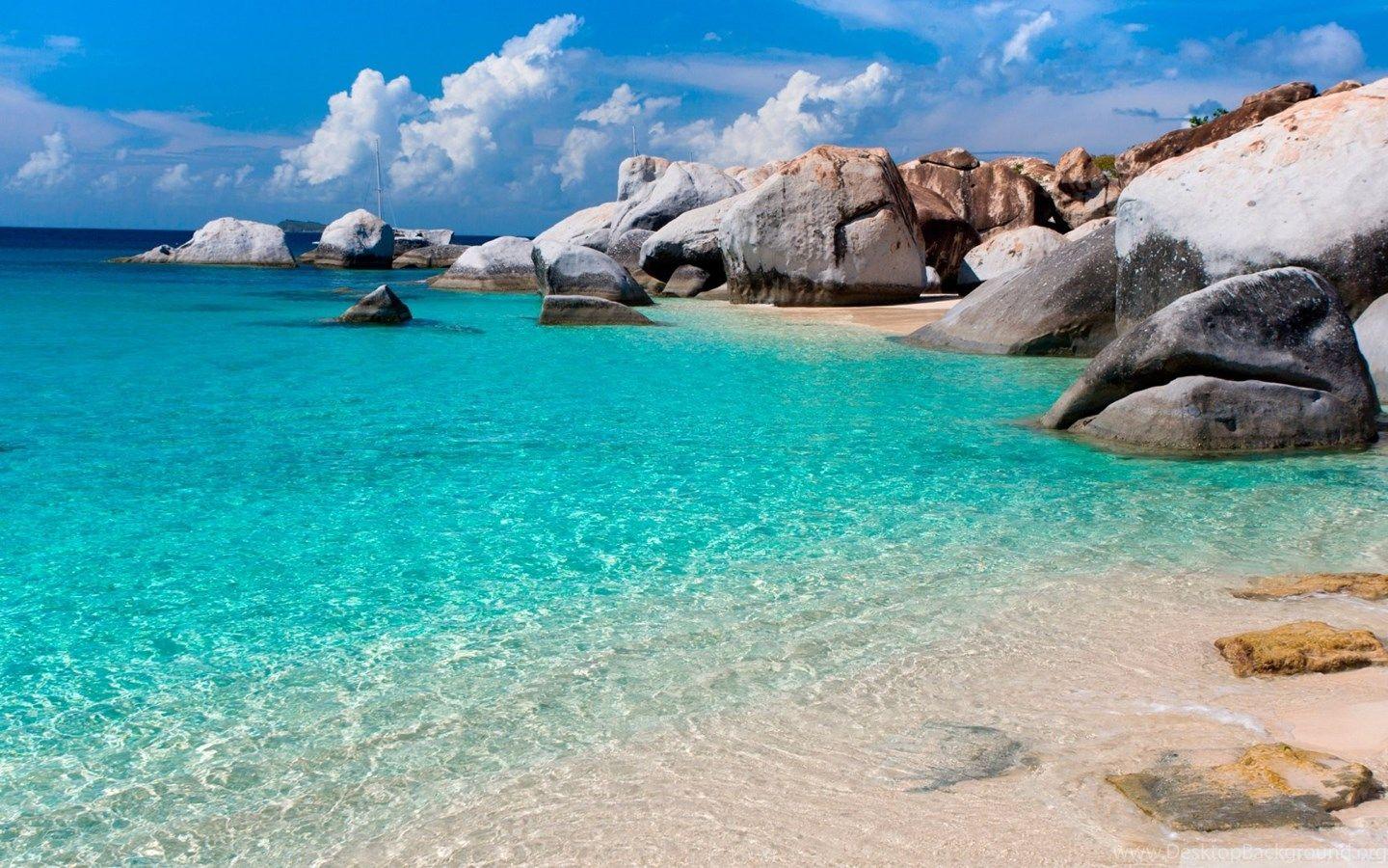 1440x900 Beautiful Beach Scene Desktop Background HD 1920x1080 Desktop Background