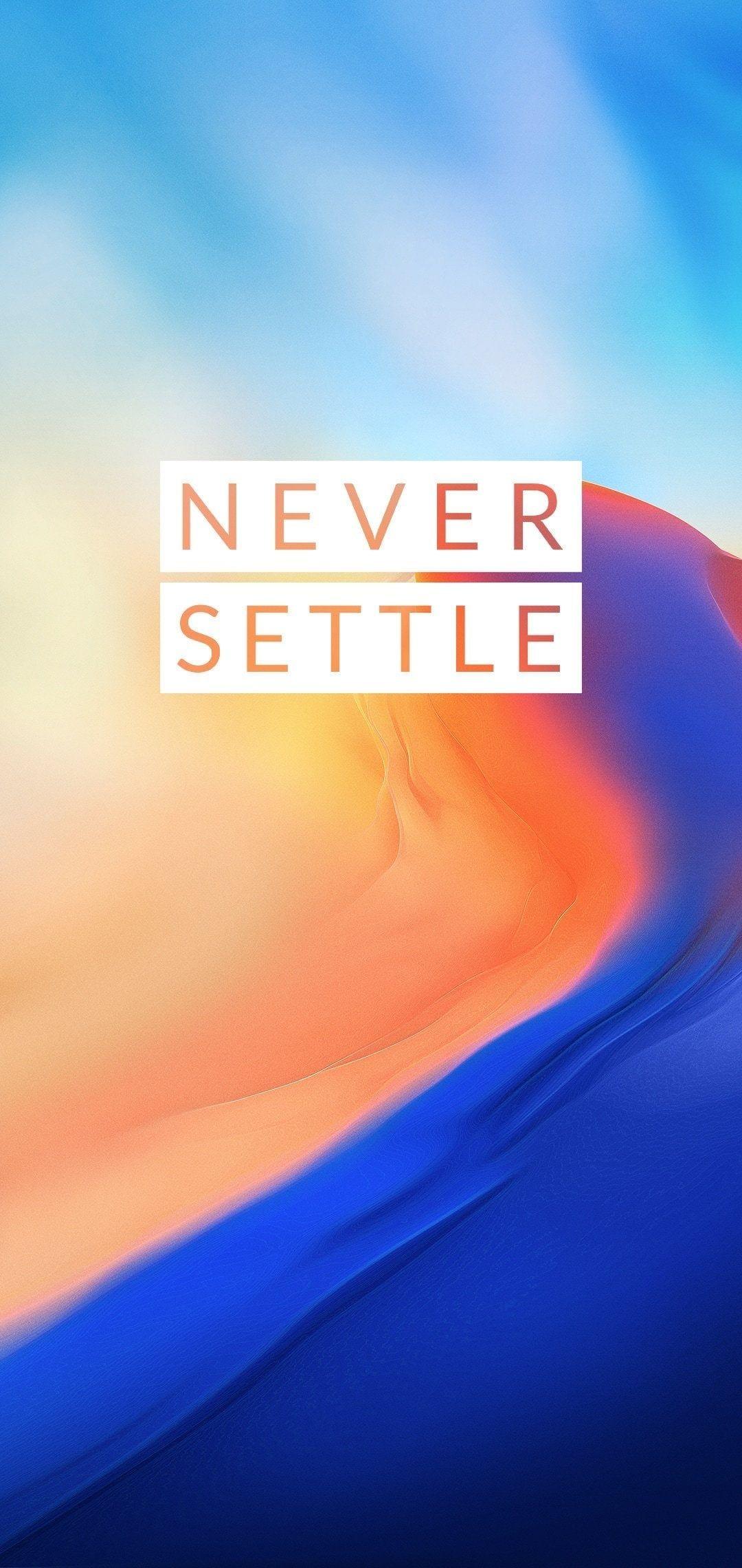 1080x2280 Download OnePlus 6 Stock Wallpaper Update New Wallpaper (4K). Never settle wallpaper, Stock wallpaper, Never settle
