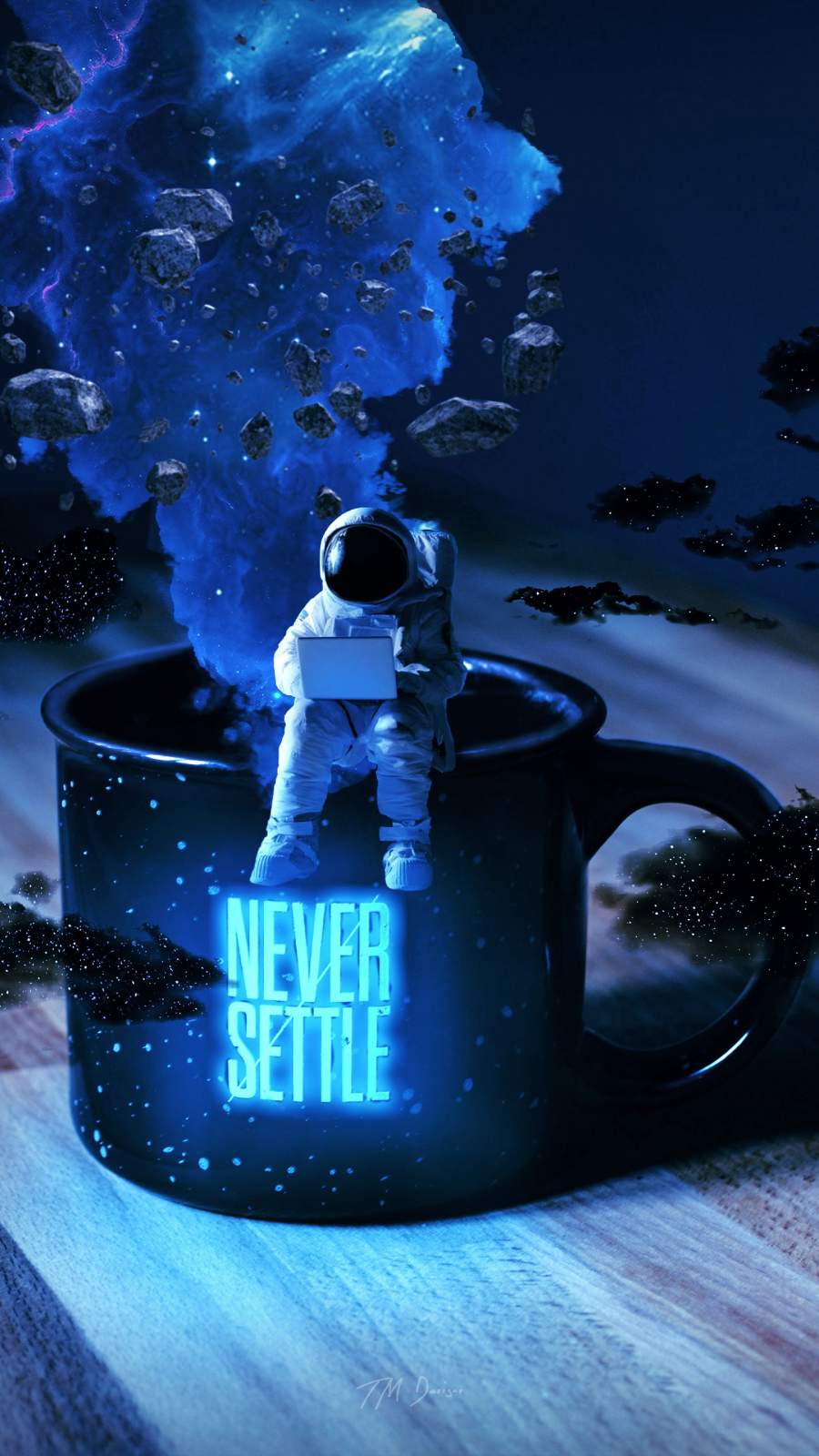 900x1600 Never Settle iPhone X Wallpaper