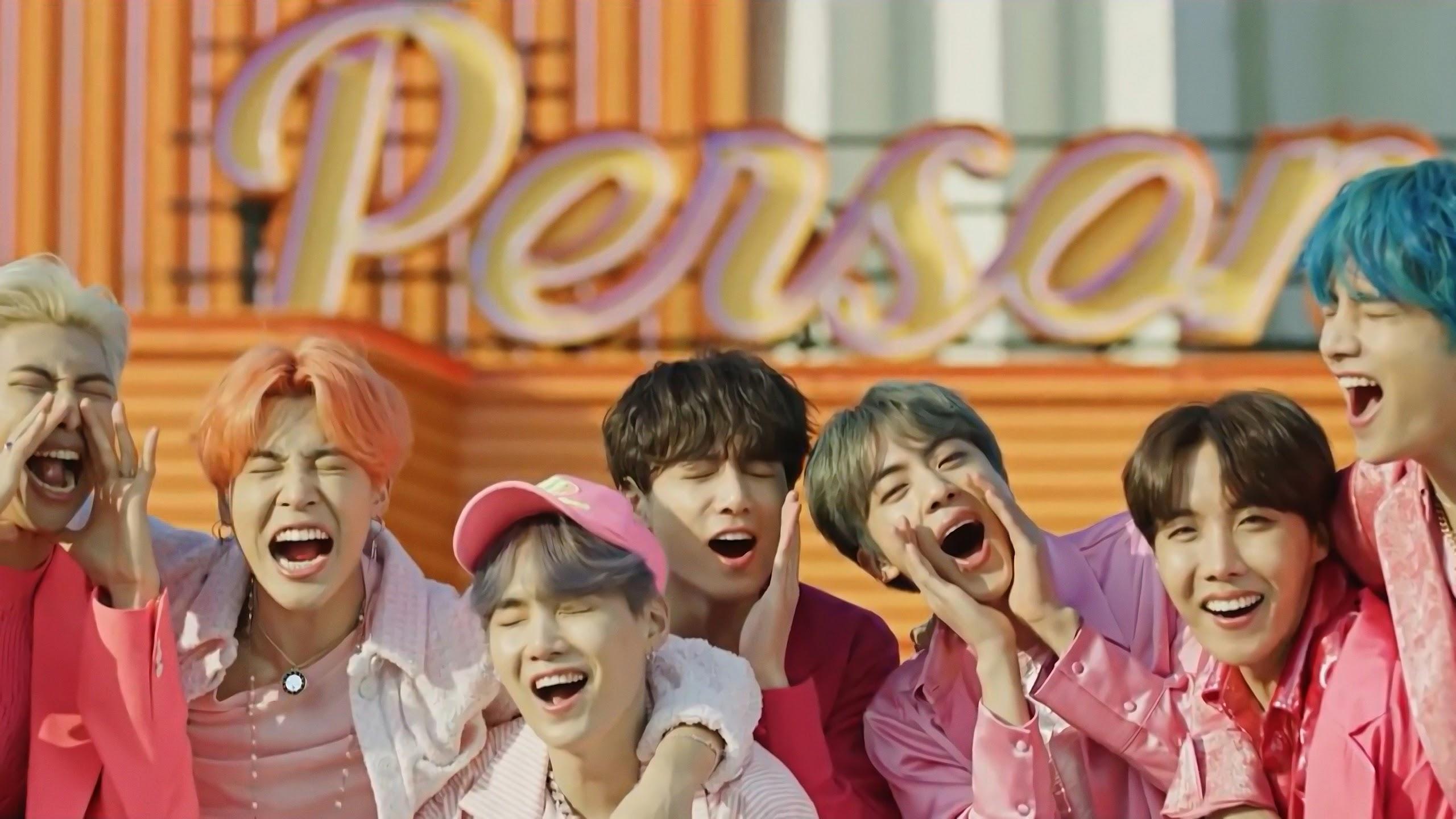 2560x1440 BTS Map Of The Soul Persona Desktop Wallpaper