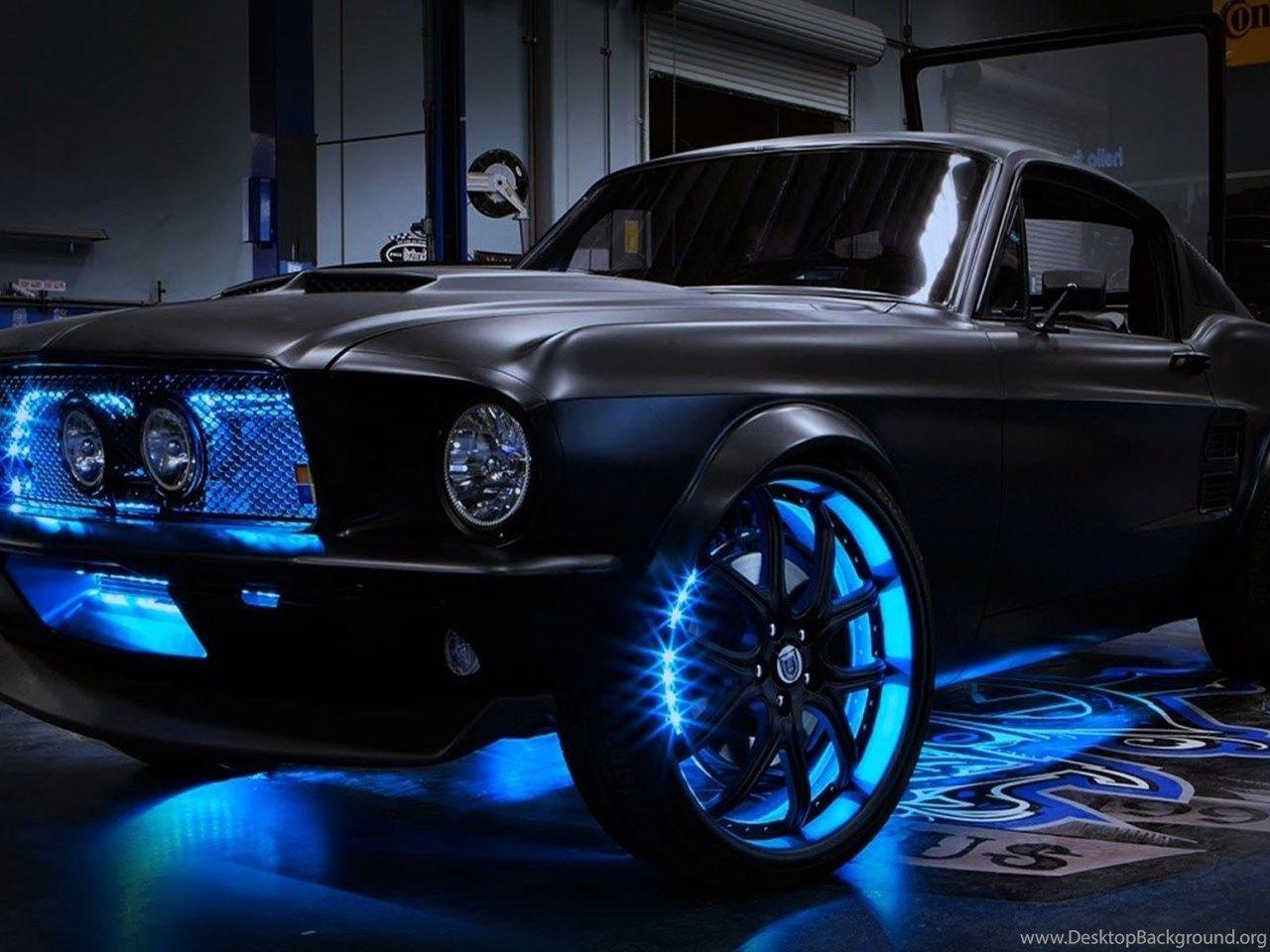 1280x960 Flat Black Ford Mustang Best Sports Car Wallpaper HD Wallpaper