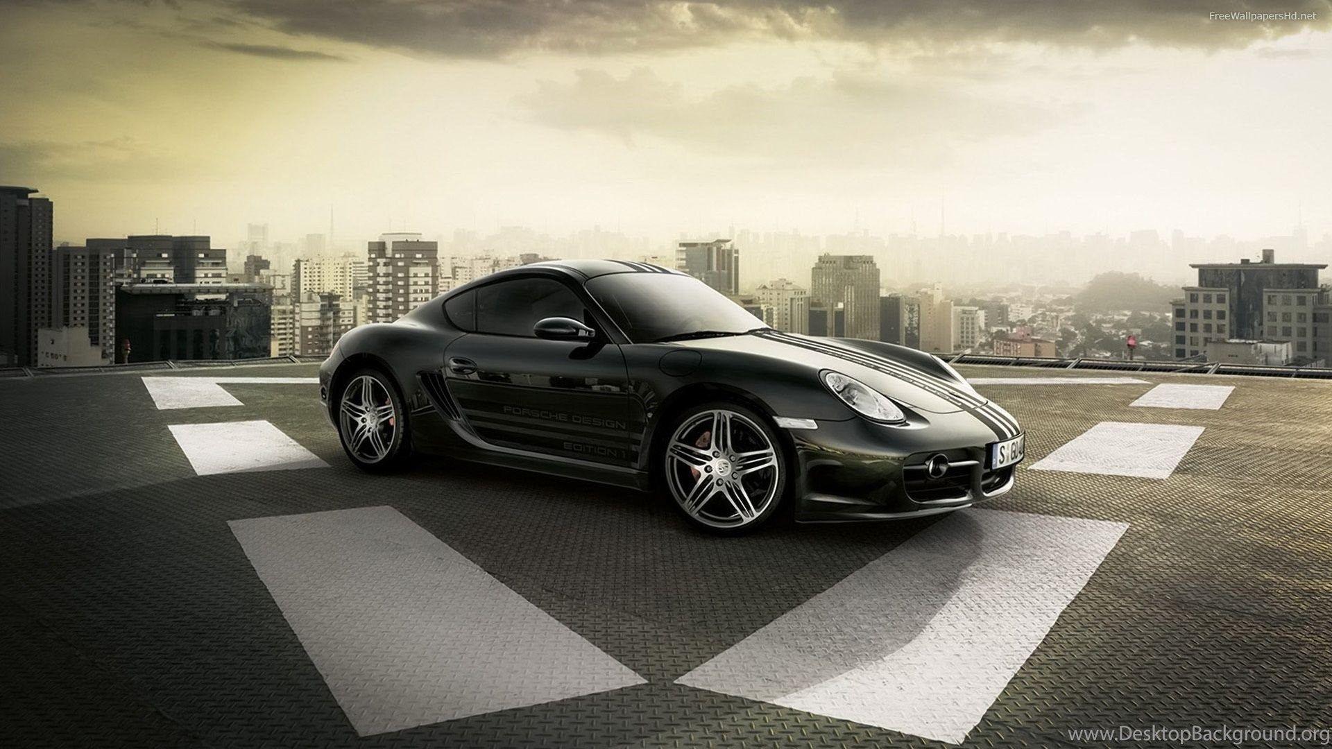 1920x1080 Black Sports Car Wallpaper 1080p Desktop Background