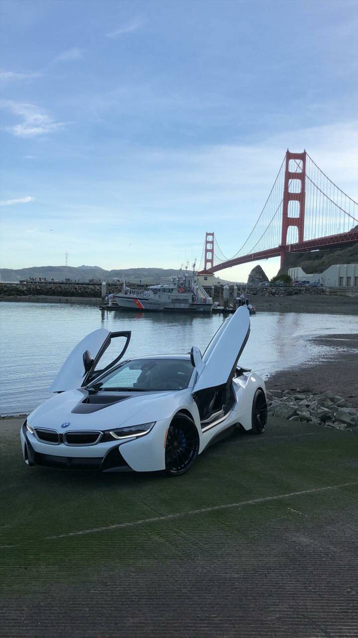 720x1280 BMW i8 wallpaper