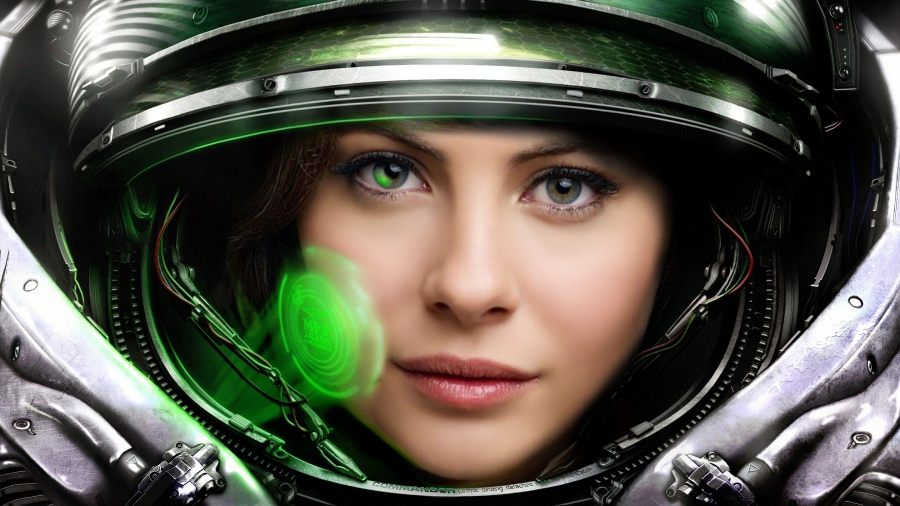 2880x1620 Female Astronaut 1920X1080 .