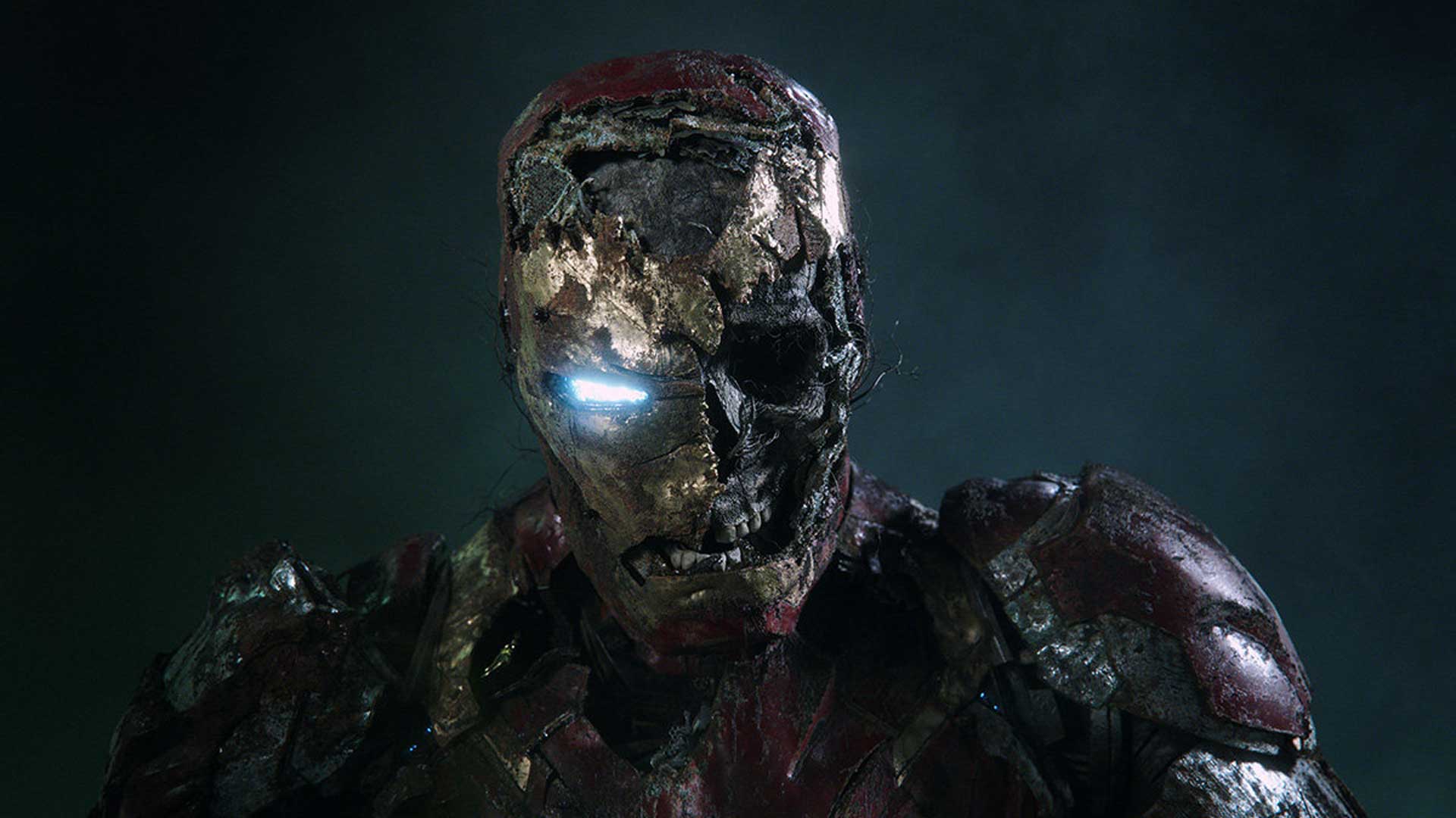 1920x1080 Zombie Iron Man Wallpaper