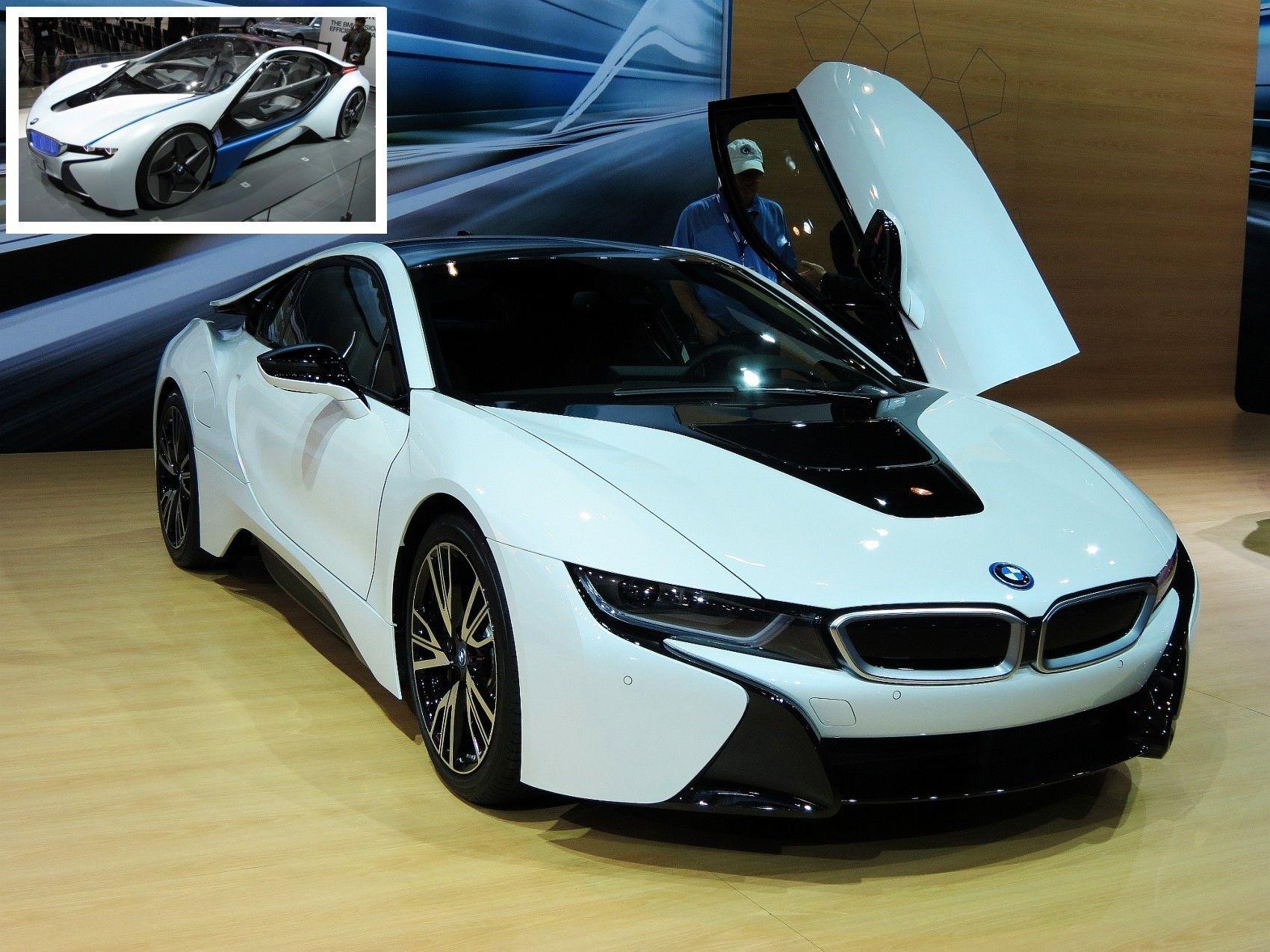 1700x1275 Latest Super Crystal White Bmw I8 Luxury 2 Seater Car Bmw I8 White