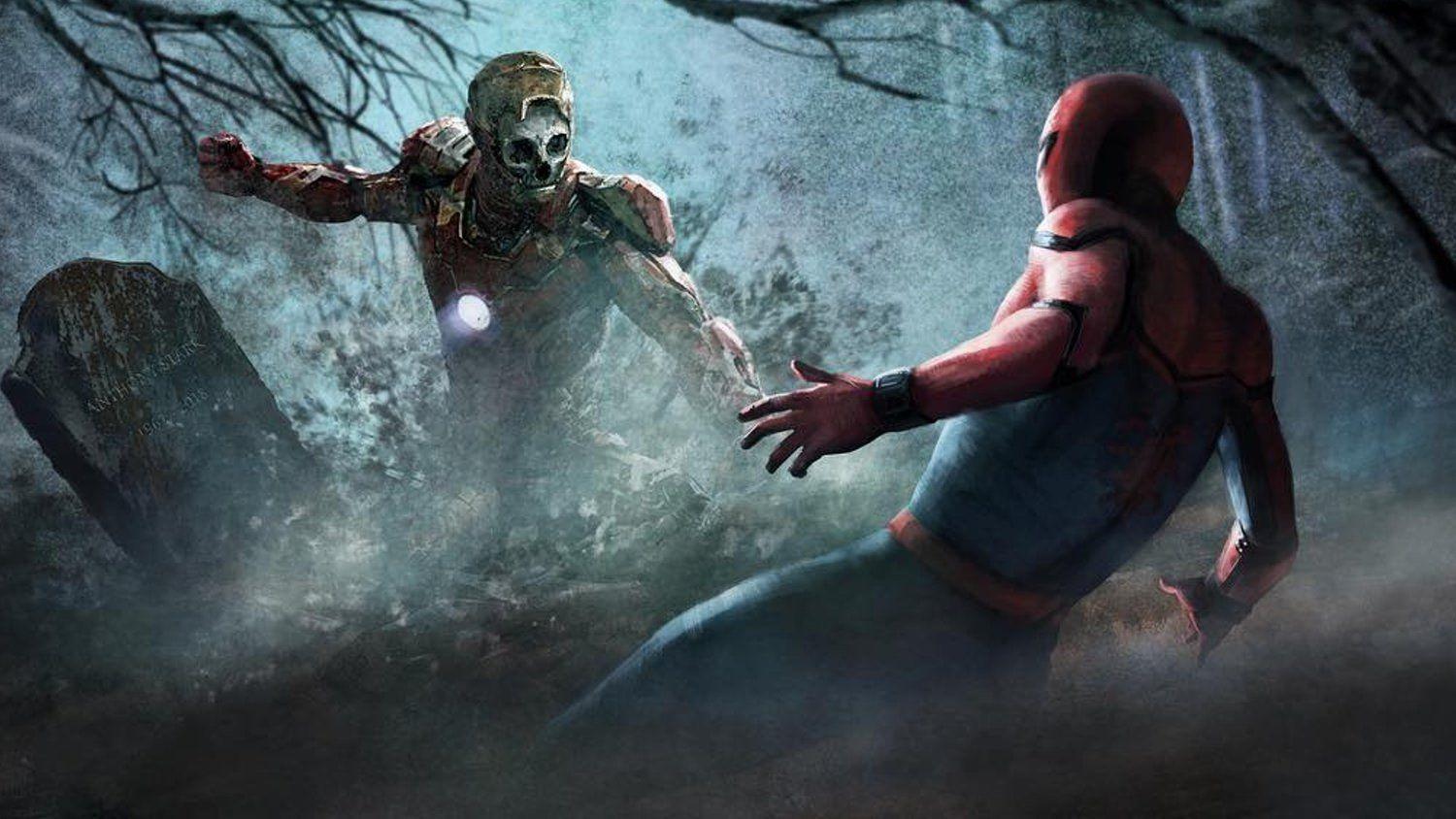 1500x844 Zombie Iron Man Wallpaper