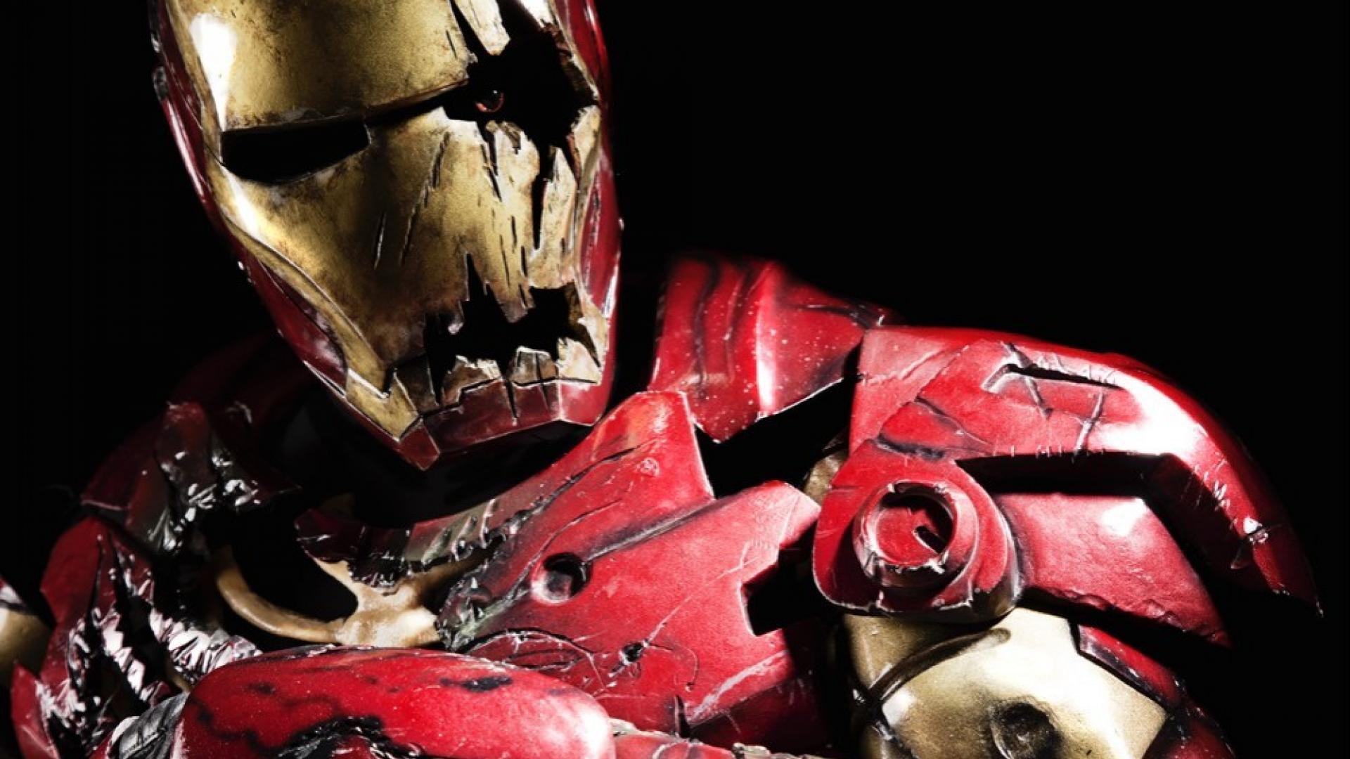 1920x1080 Zombie Iron Man Wallpaper