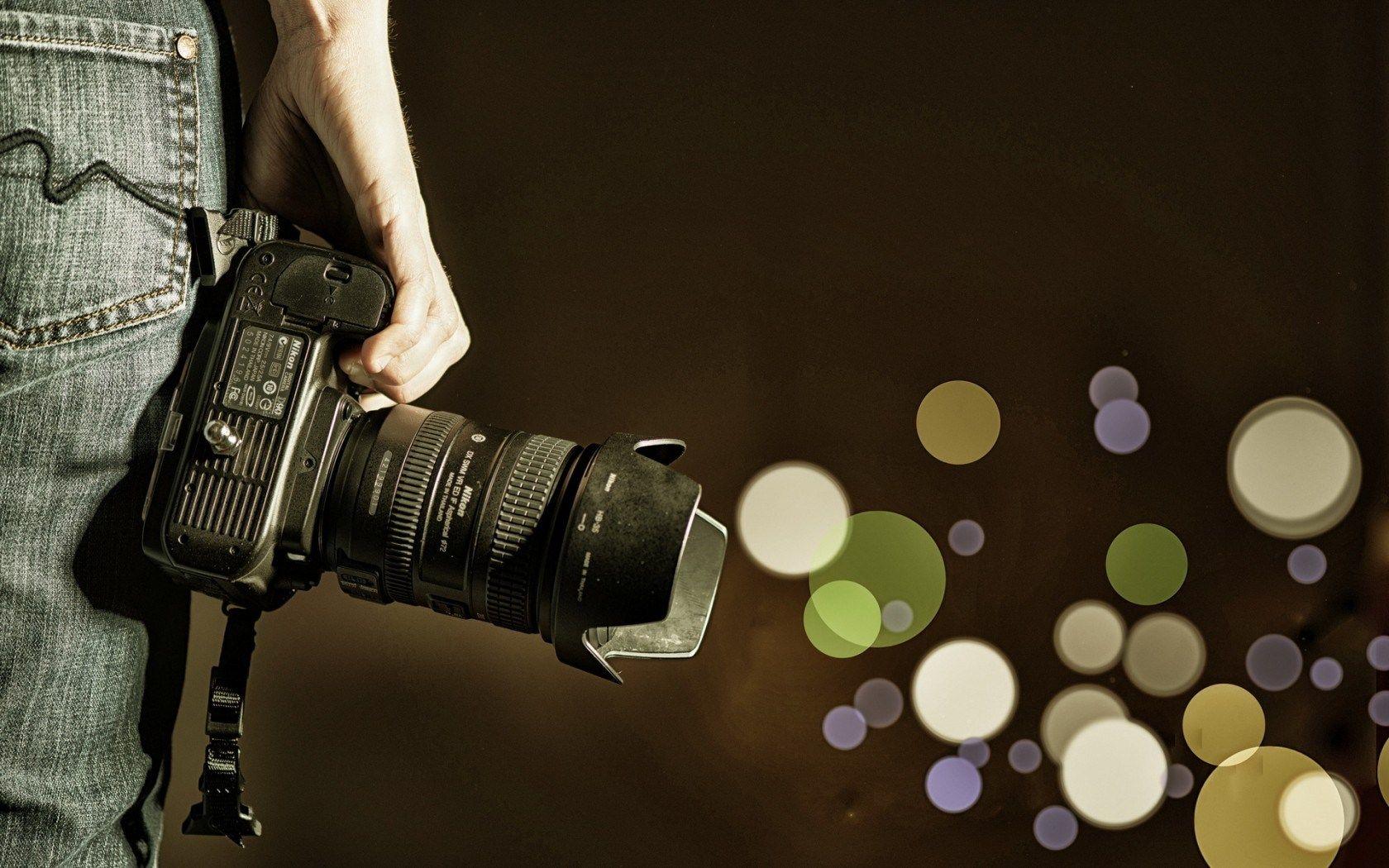 1680x1050 Free download nikon camera wallpaper photographer bokeh jeans men [1680x1050] for your Desktop, Mobile & Tablet. Explore Nikon Wallpaper. Dx Wallpaper, Nikon Wallpaper HD
