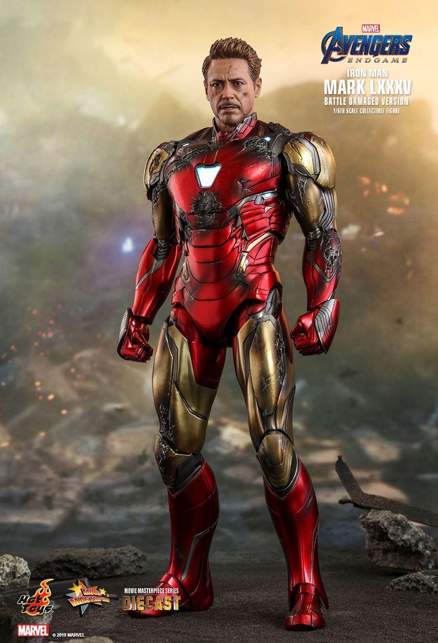 894x1311 Hot Toys : Avengers: Endgame Man Mark LXXXV (Battle Damaged Version) 1 6th Scale Collectible Figure