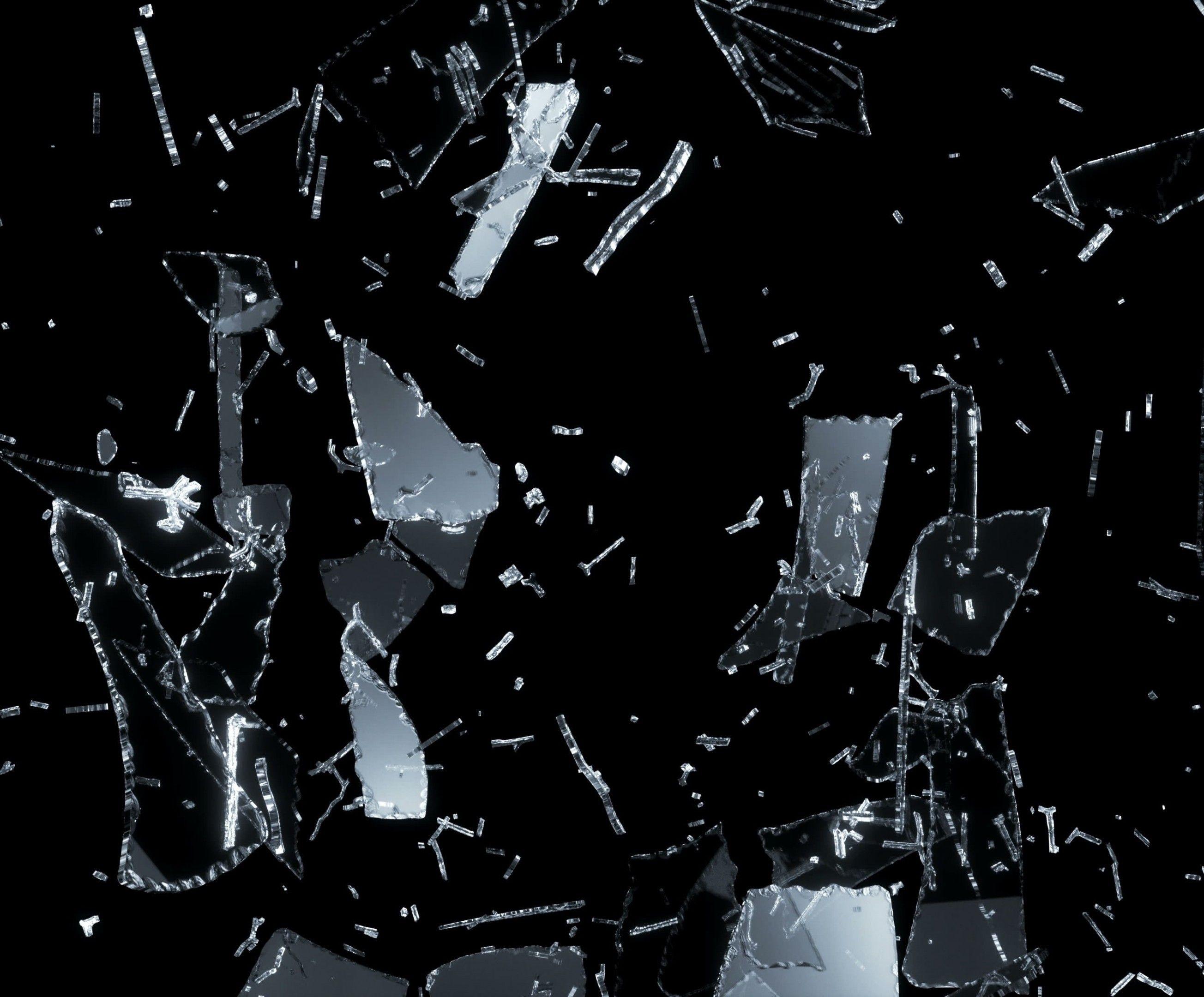 2608x2160 Download 2608x2160 Shattered Glass, Broken, Psychedelic Wallpaper
