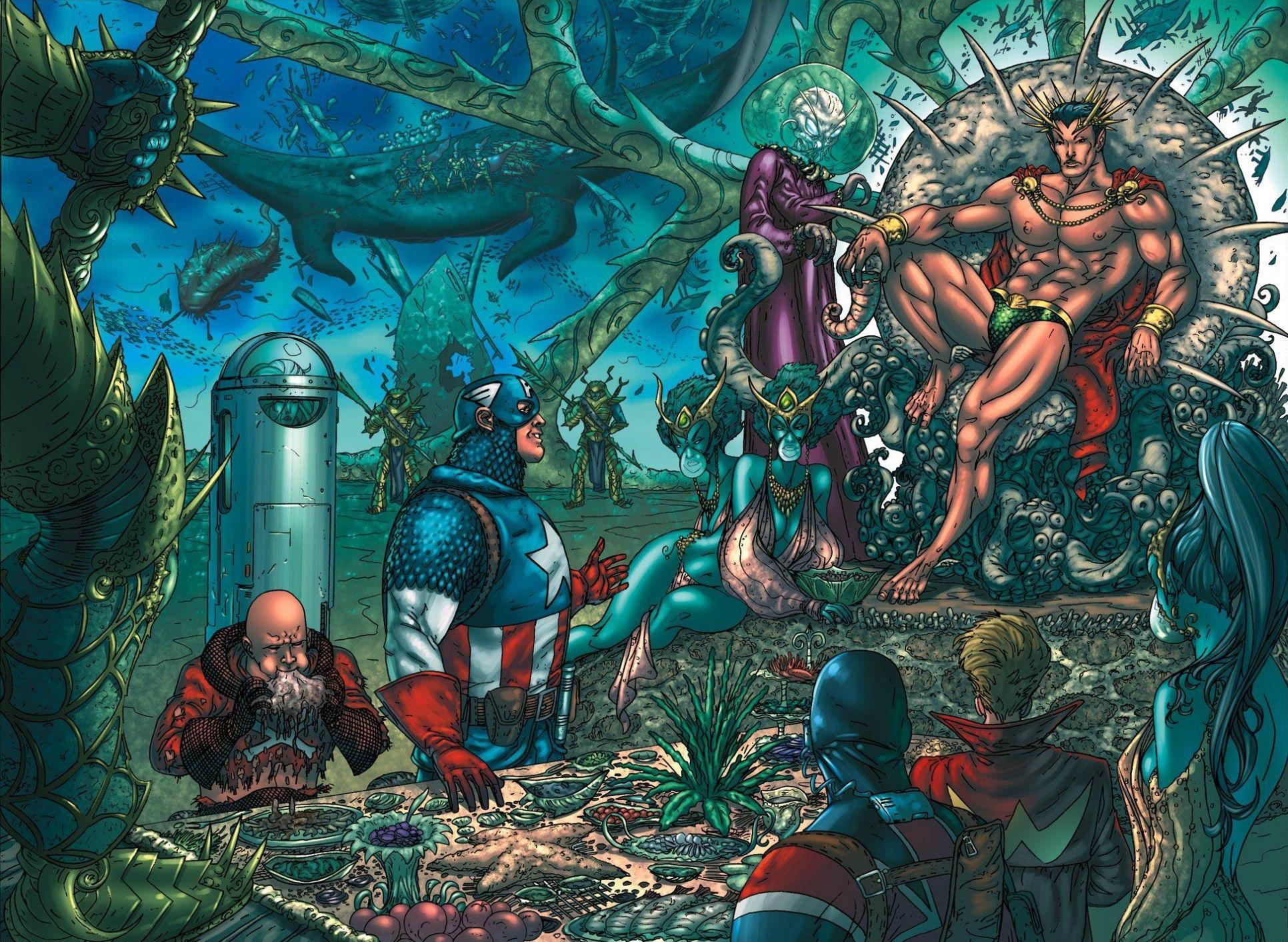 1932x1413 Namor Wallpaper