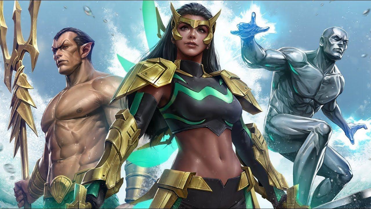 1280x720 Marvel Future Fight: Wave, Namor, and Silver Surfer Join Battle. Marvel future fight, Marvel future fight hack, Marvel