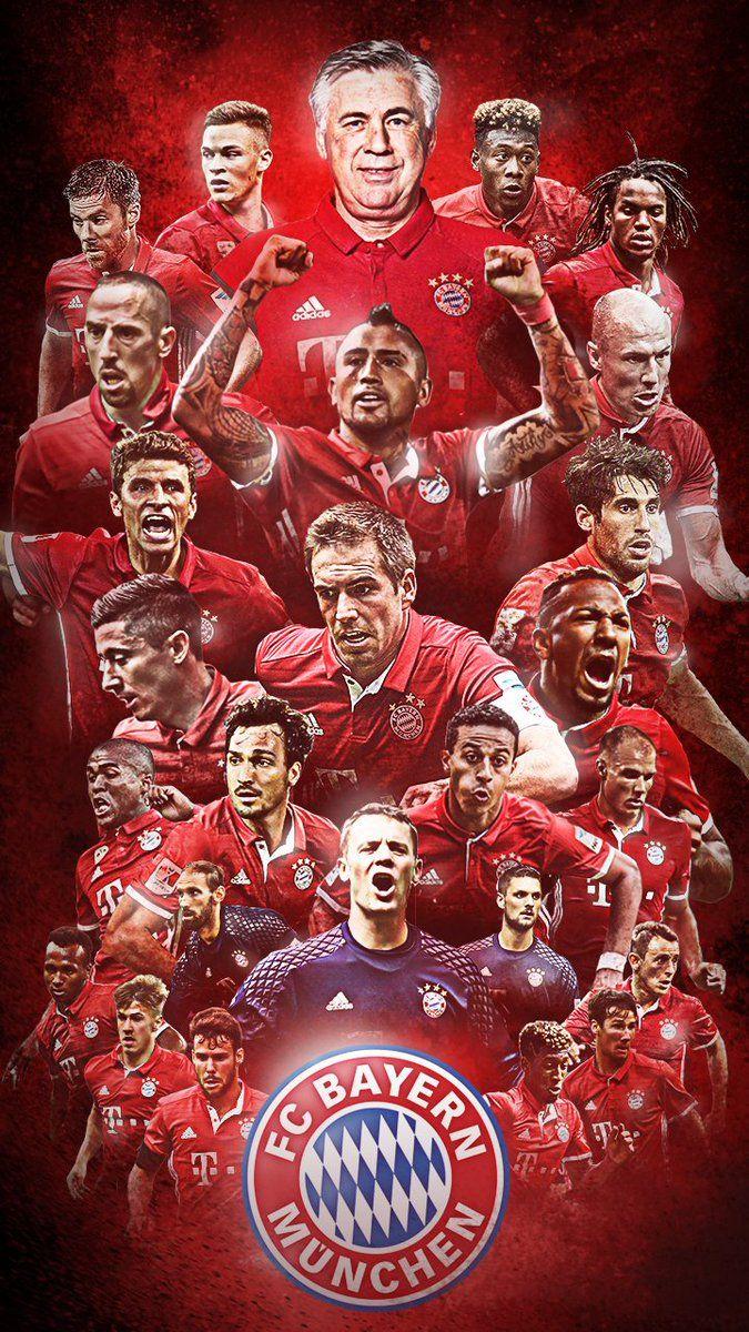 675x1200 Unsere Mannschaft als Wallpaper für euer Handy! ?? MiaSanMia FCBayern. FC Bayern München