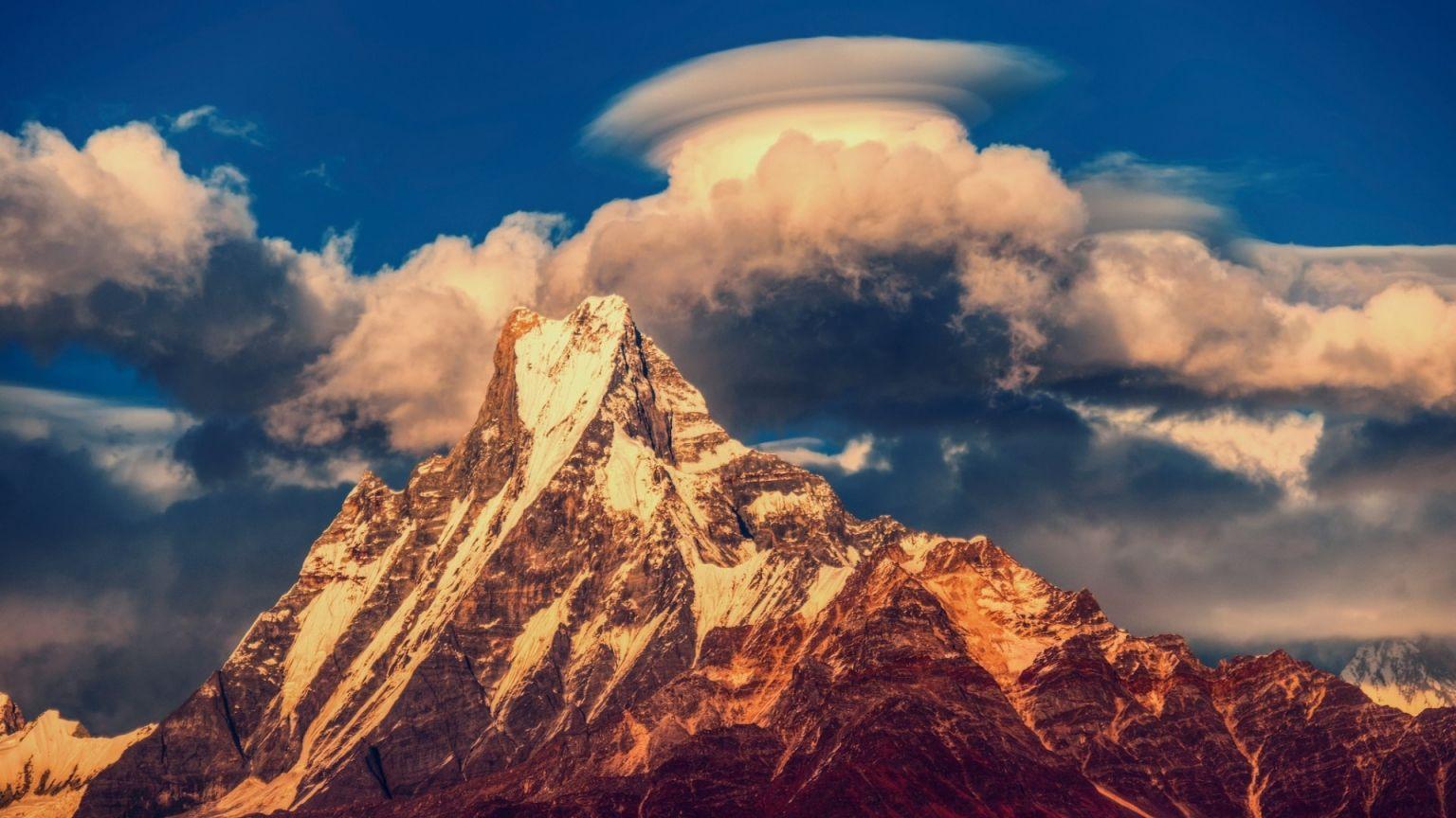 1536x864 Himalayas Mountains Nepal HD Wallpaper