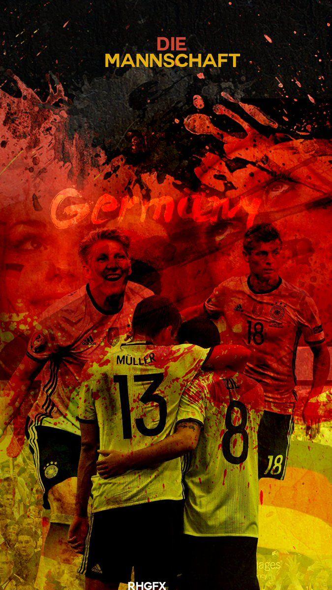 675x1200 RHGFX in the SEMIS NOW! Here is lockscreen wallpaper for their fans! Congratulations! #GERITA #GER #EURO2016