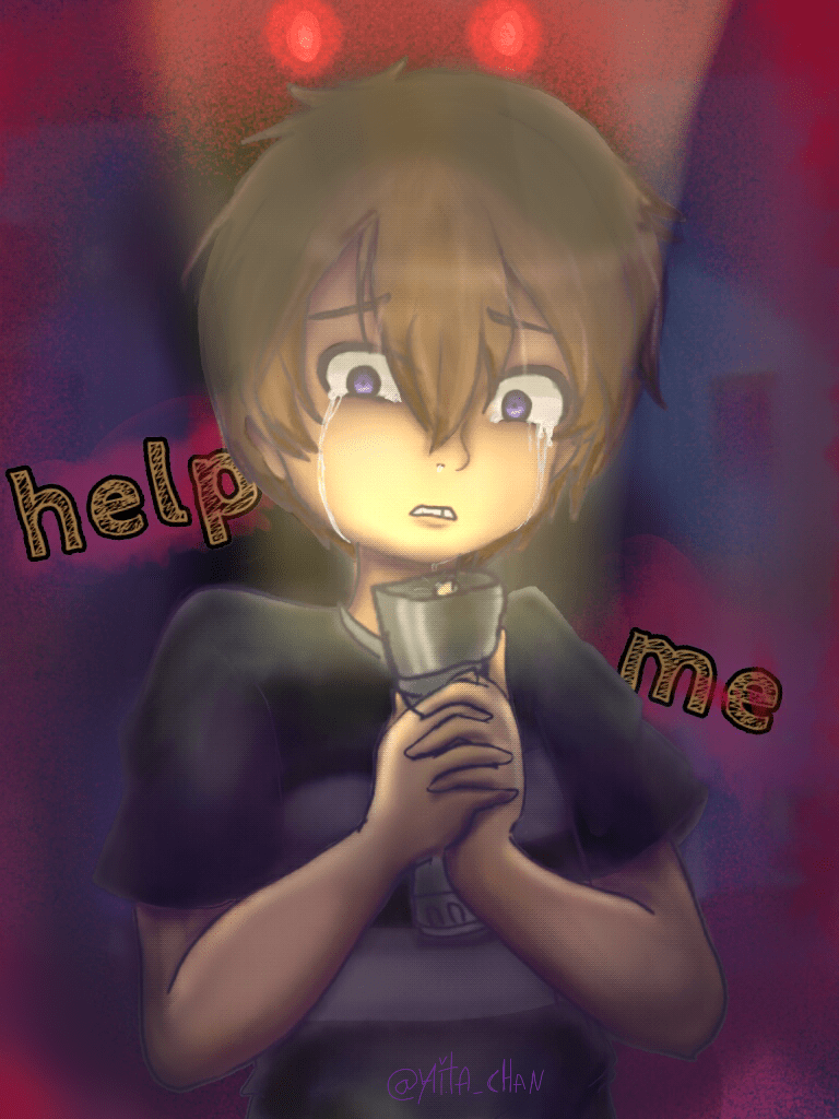 768x1024 Fnaf 4 Help Me Child Anime By Yaita Chan. Fnaf, Afton, Anime Fnaf