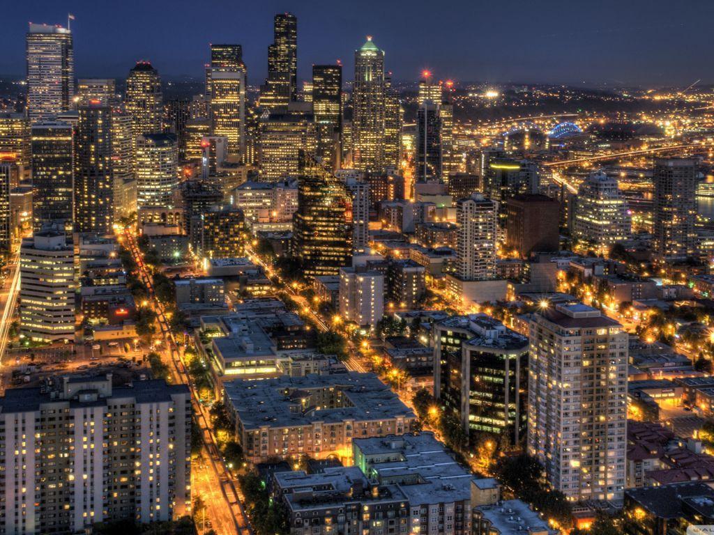 1024x768 of Seattle 4K wallpaper for your desktop or mobile screen