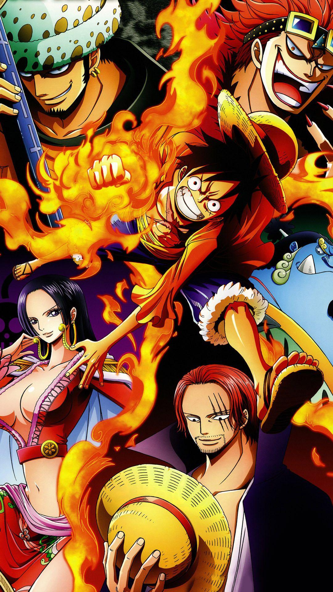 Anime One Piece: Red Art 4K Wallpaper iPhone HD Phone #9771h