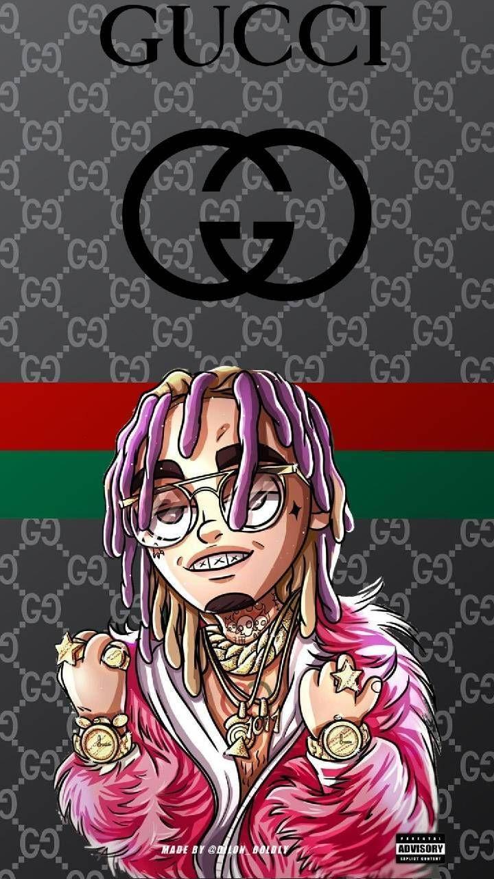 720x1280 Gucci Wallpaper Lil Pump