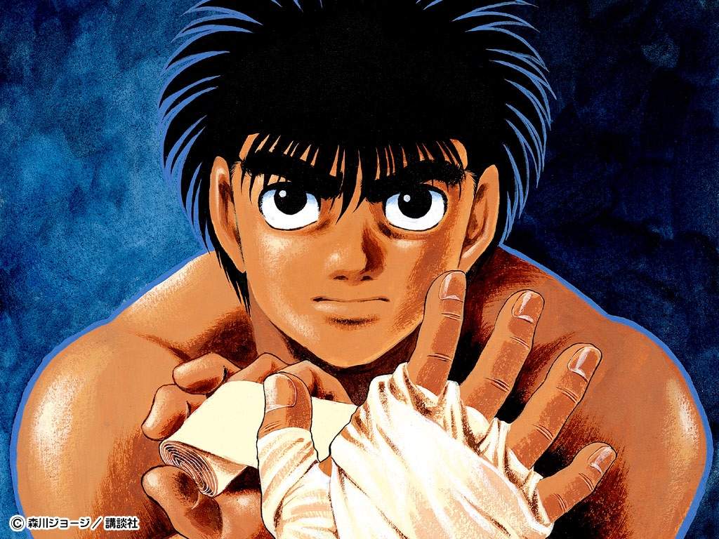 1024x768 Makunouchi Ippo vs Yabuki Joe