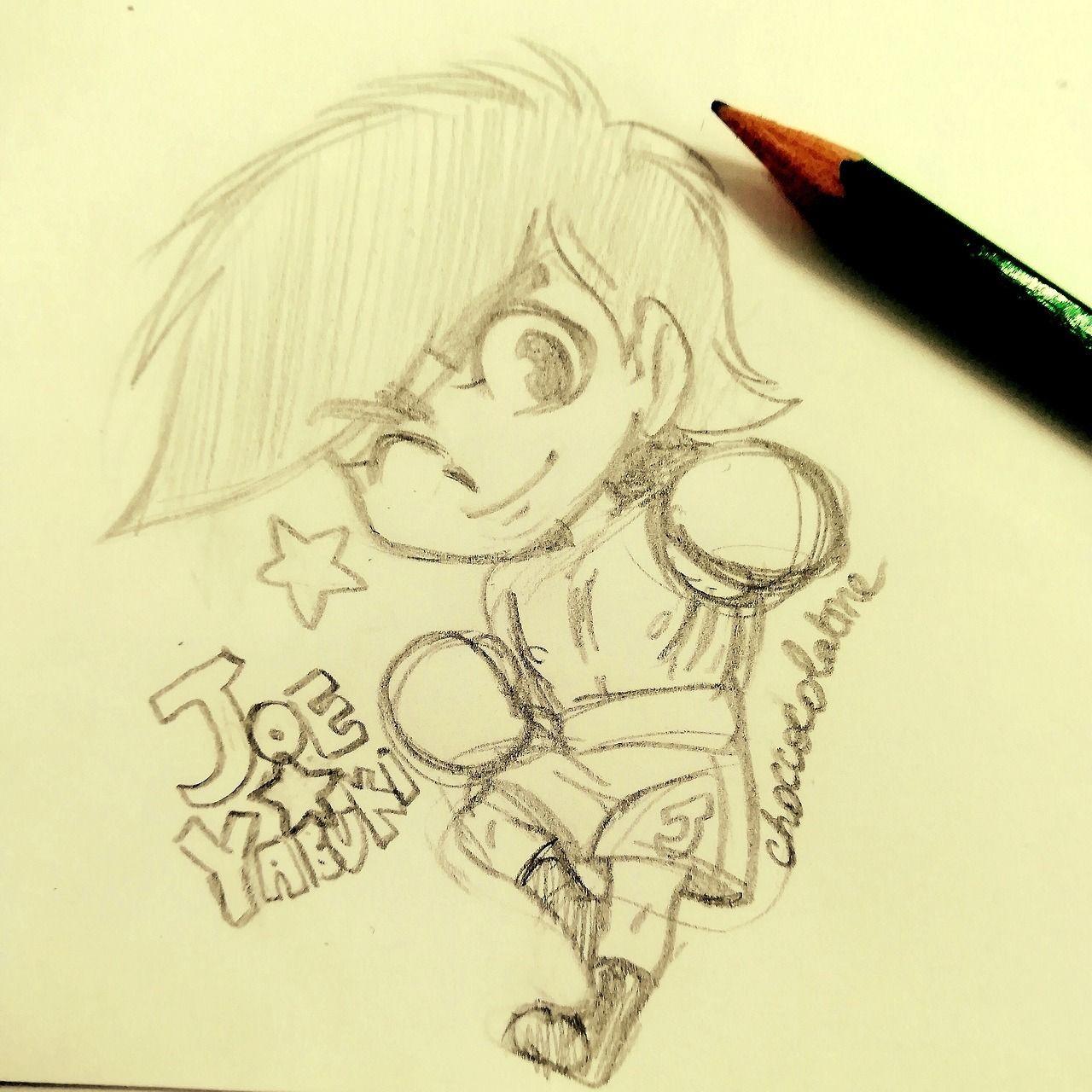 1280x1280 choccocolatine: “Joe Yabuki doodle!!! I love Ashita no Joe so I will do more fanarts soon