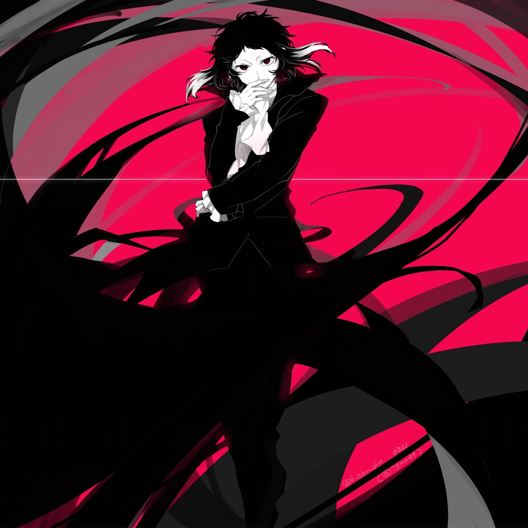 1800x1800 Download 1800x1800 Bungou Stray Dogs, Akutagawa Ryunosuke Wallpaper