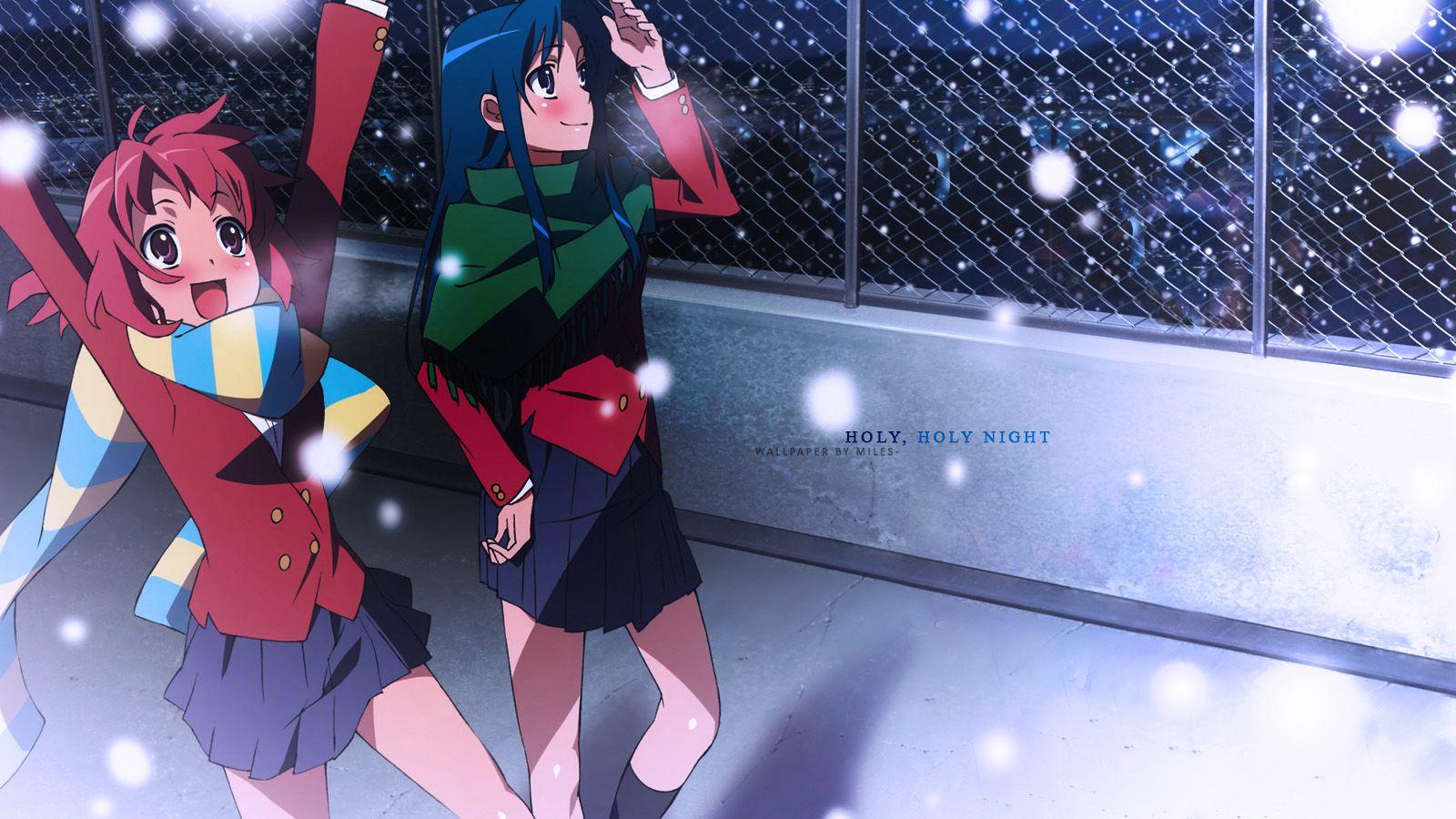 1600x900 Toradora! Wallpaper: Holy Night
