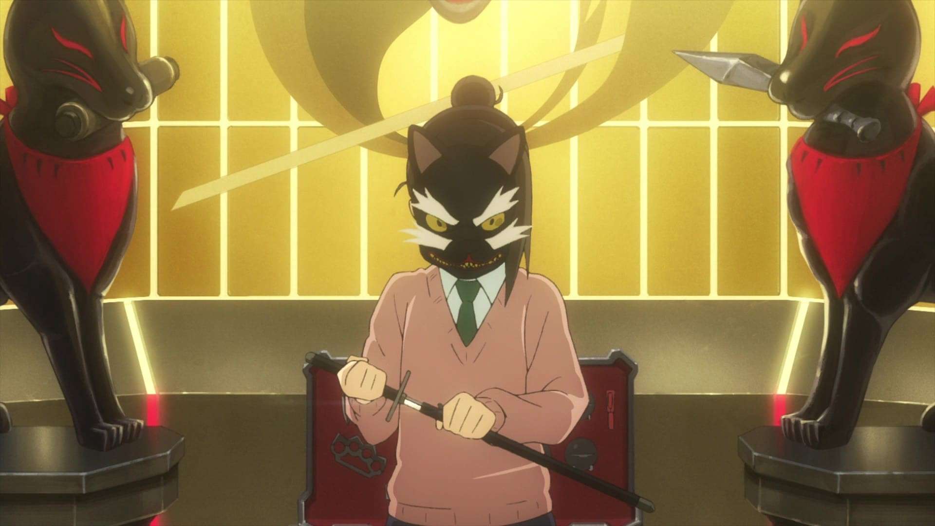 1920x1080 Black Fox Anime Wallpaper