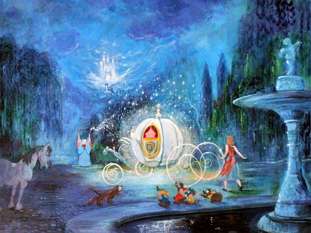 1024x768 Disney Princess Cinderella Wallpaper