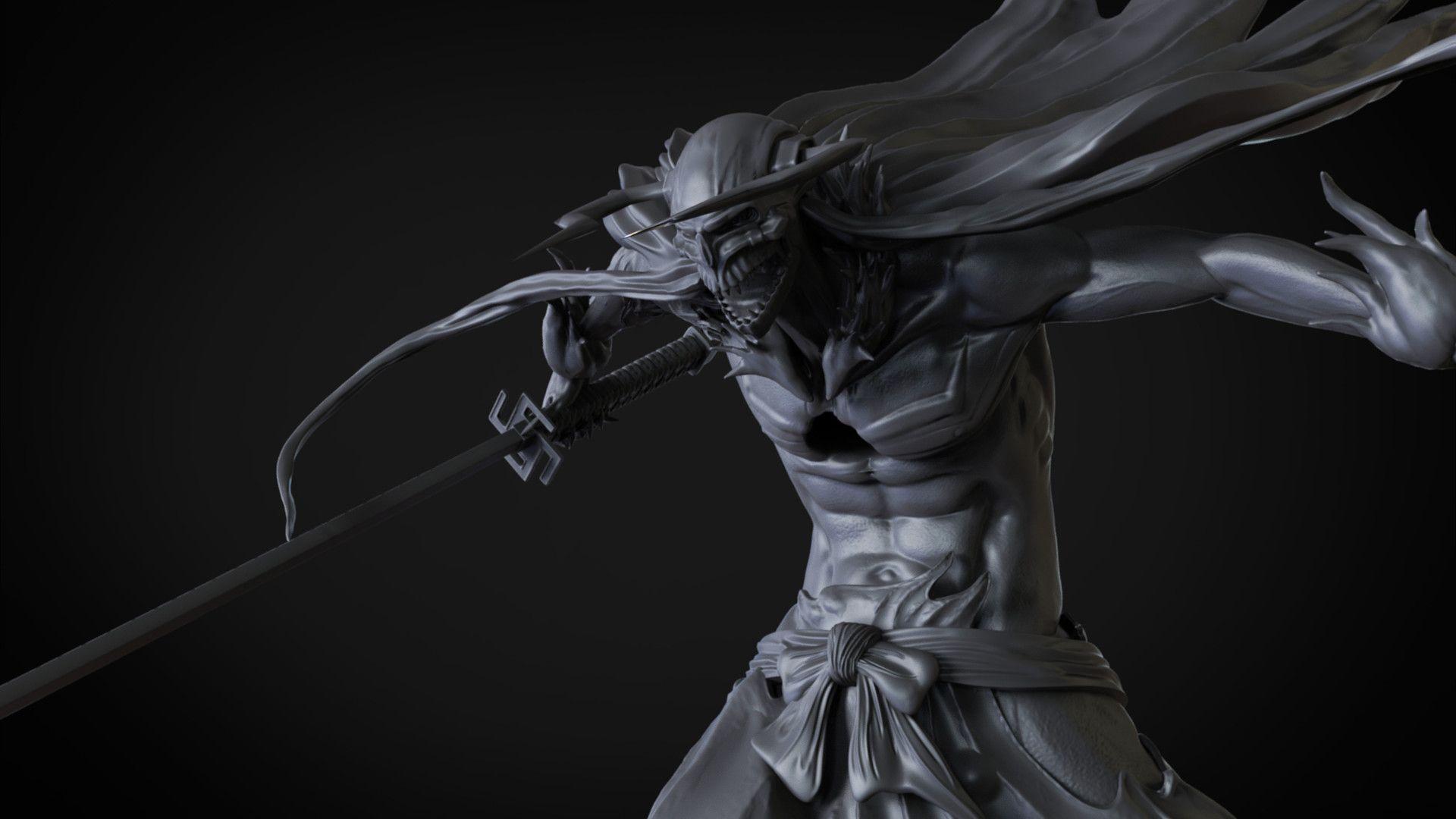 1920x1080 Vasto Lorde Ichigo Collectible Figure 3D Sculpt, Wilbert Pierce