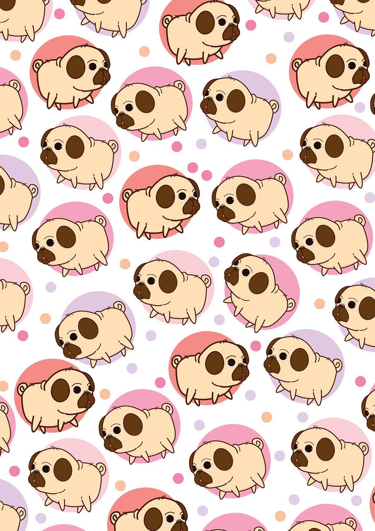 Donut Pug Wallpapers - Top Free Donut Pug Backgrounds - WallpaperAccess