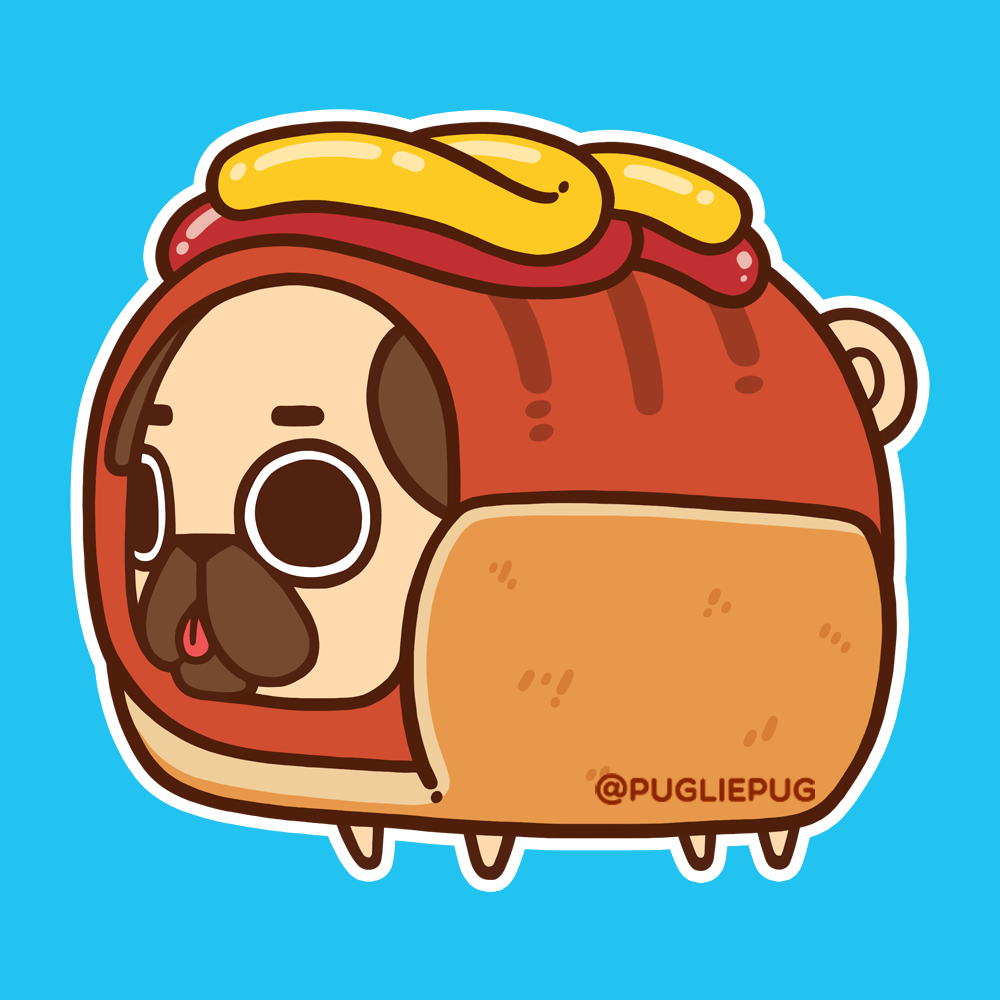 Donut Pug Wallpapers - Top Free Donut Pug Backgrounds - WallpaperAccess