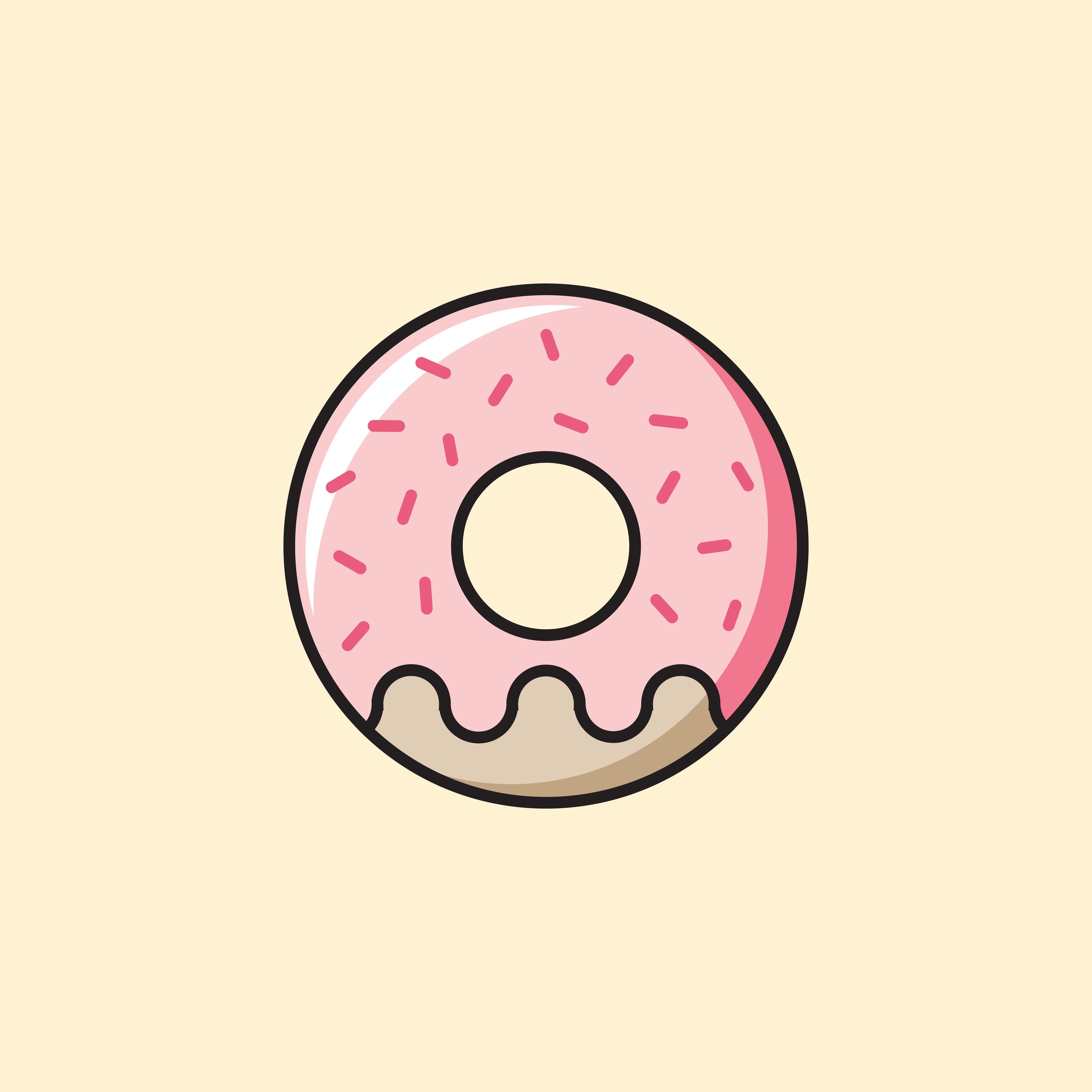 Donut Pug Wallpapers - Top Free Donut Pug Backgrounds - WallpaperAccess