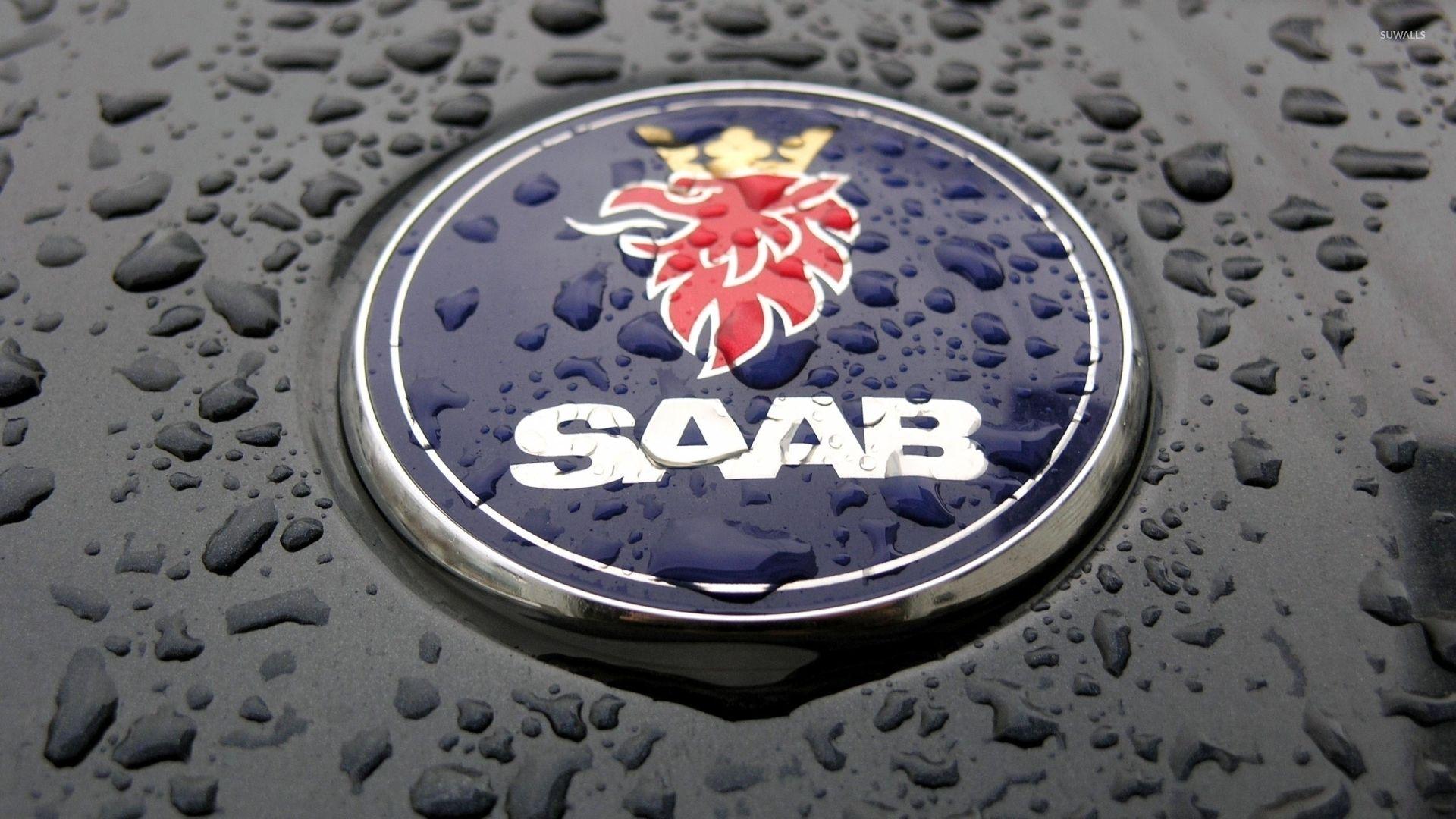 1920x1080 Saab logo wallpaper wallpaper