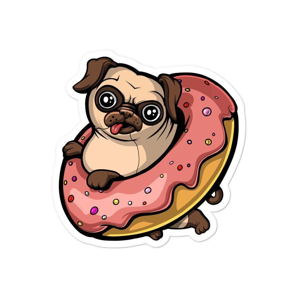 Donut Pug Wallpapers - Top Free Donut Pug Backgrounds - WallpaperAccess