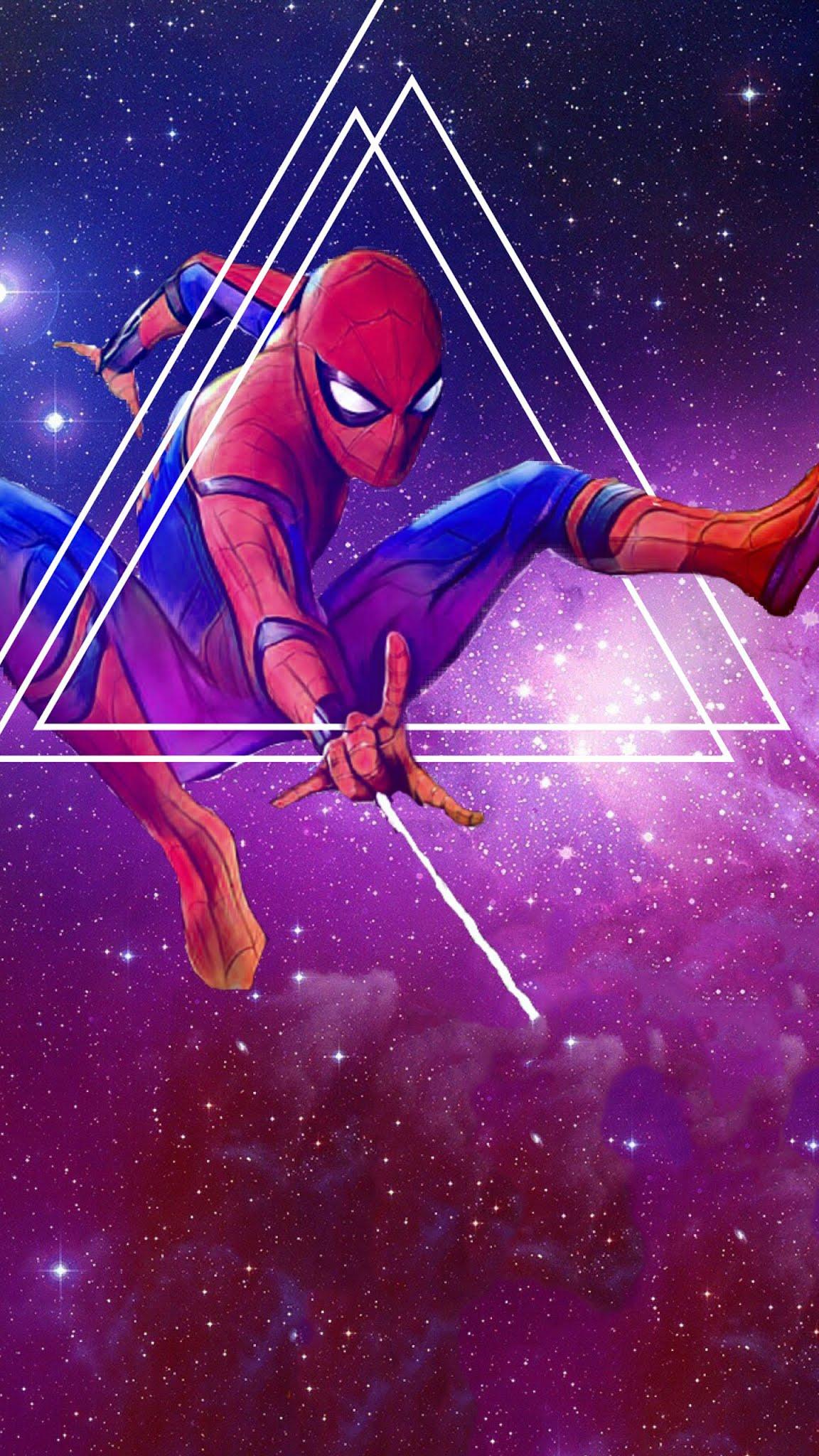 1152x2048 Spiderman avengers infinity war artwork mobile wallpaper Mobile Walls