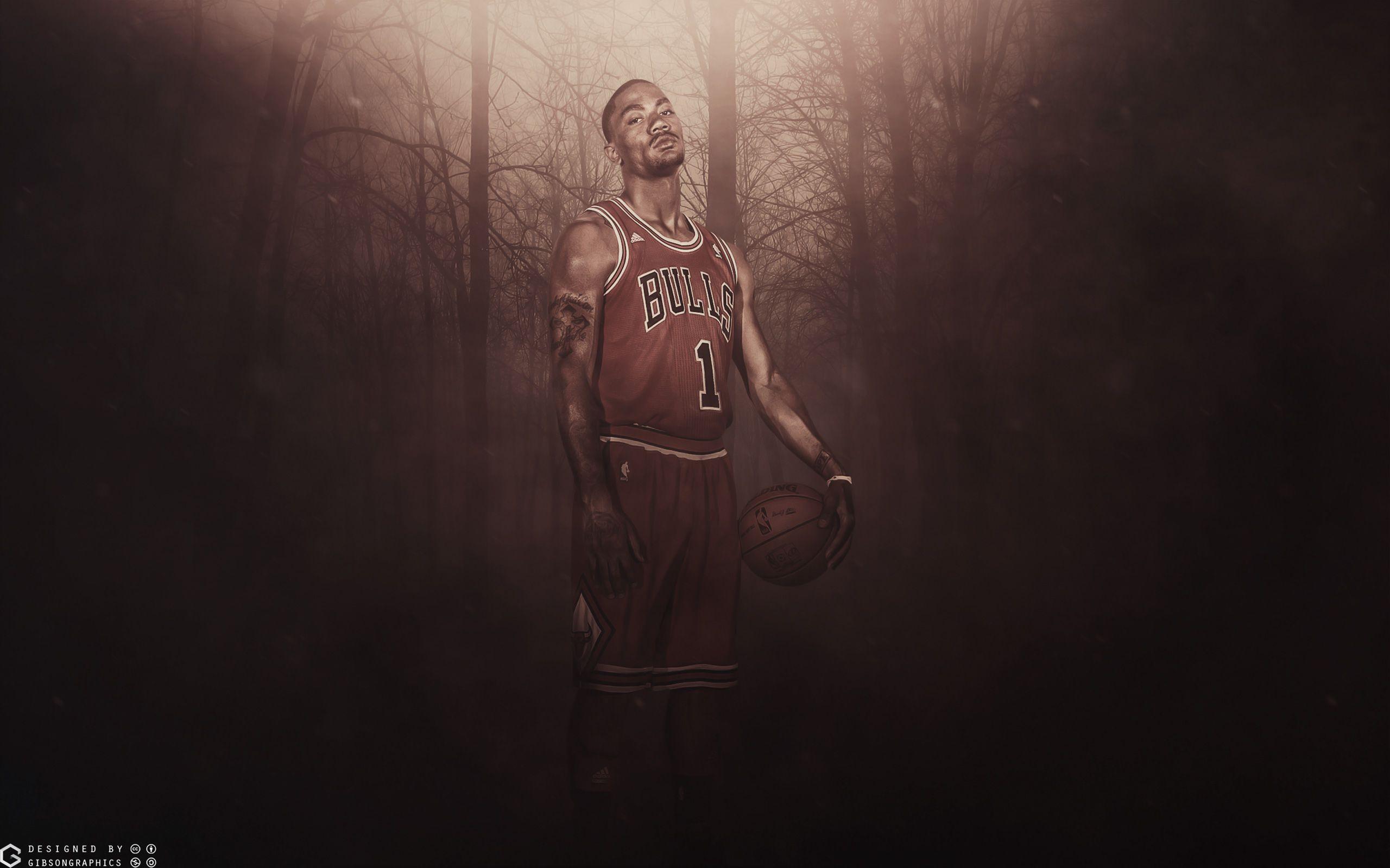 2560x1600 Derrick Rose Wallpaper. Basketball Wallpaper at
