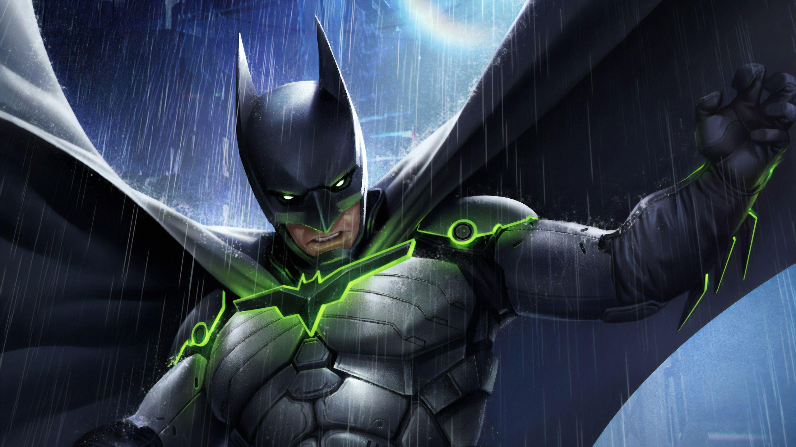 2560x1440 Injustice 2 Mobile Batman