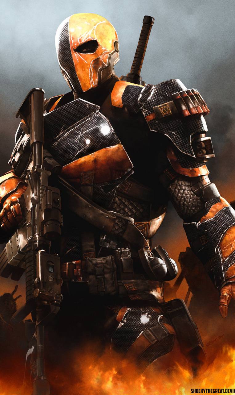 763x1280 Deathstroke wallpaper