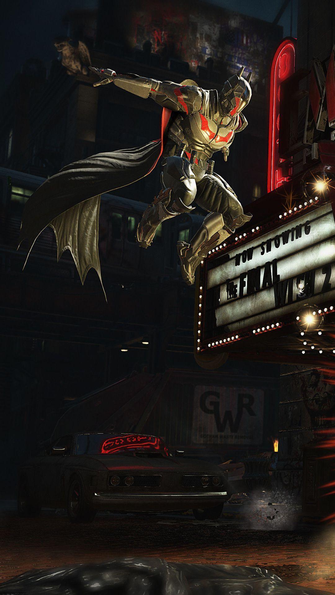 1080x1920 Injustice 2 Batman Wallpaper
