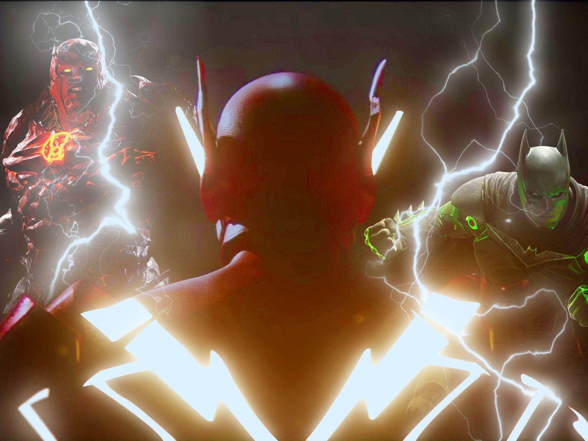 2048x1536 Wallpaper 4k The Injustice 2 battle with batman and atrocitus 4k batman and atrocitus 4k, batman wallpaper 4k, in justice 2 4k wallpaper