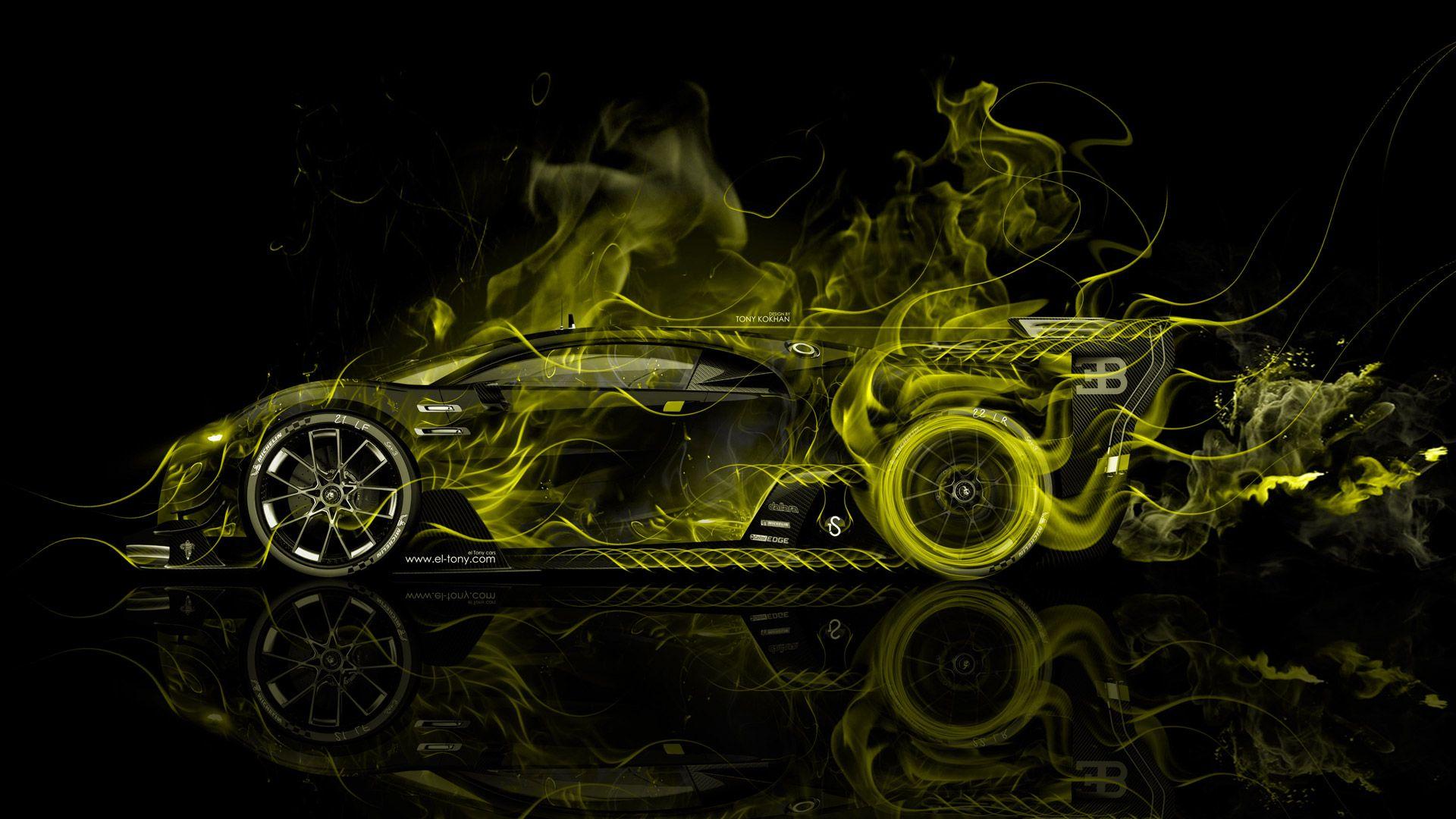 Car With Flames Wallpapers - Top Free Car With Flames Backgrounds 