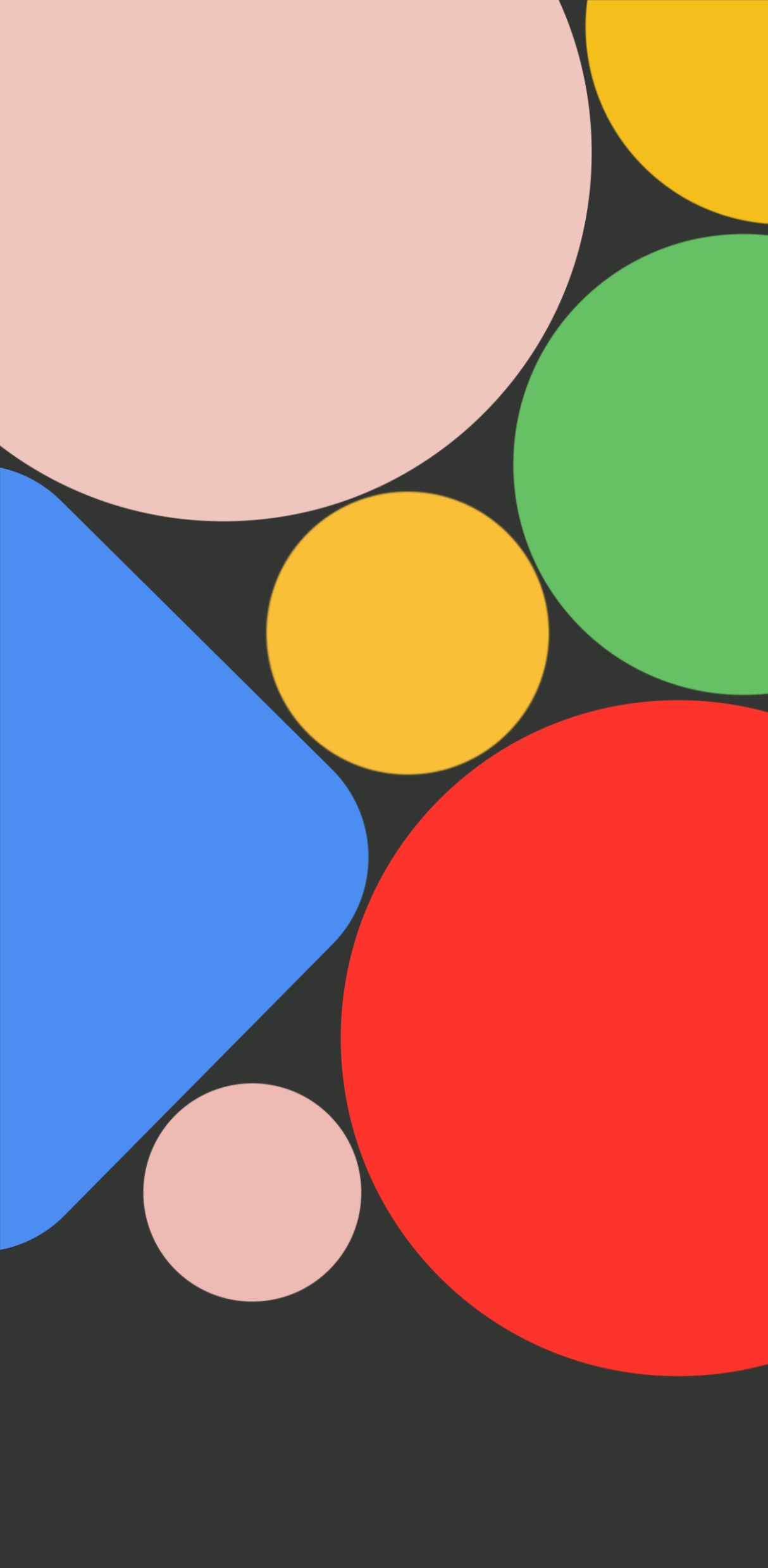Wallpaper Google Pixel 4 abstract Android 10 HD OS 22181