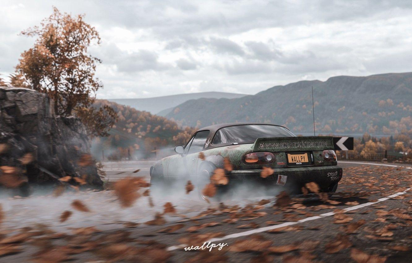 1332x850 Wallpaper Microsoft, Mazda, drift, game, MX- Forza Horizon by Wallpy image for desktop, section игры