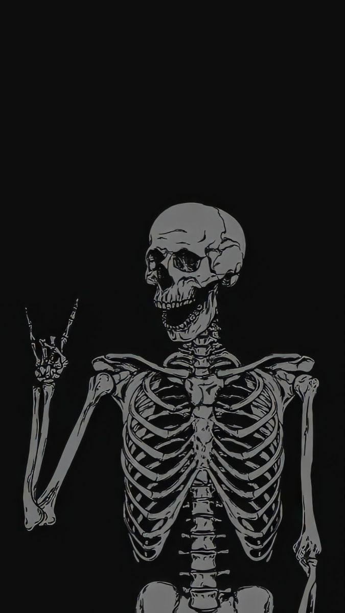 Skeleton Aesthetic Tumblr Wallpapers - Top Free Skeleton Aesthetic ...