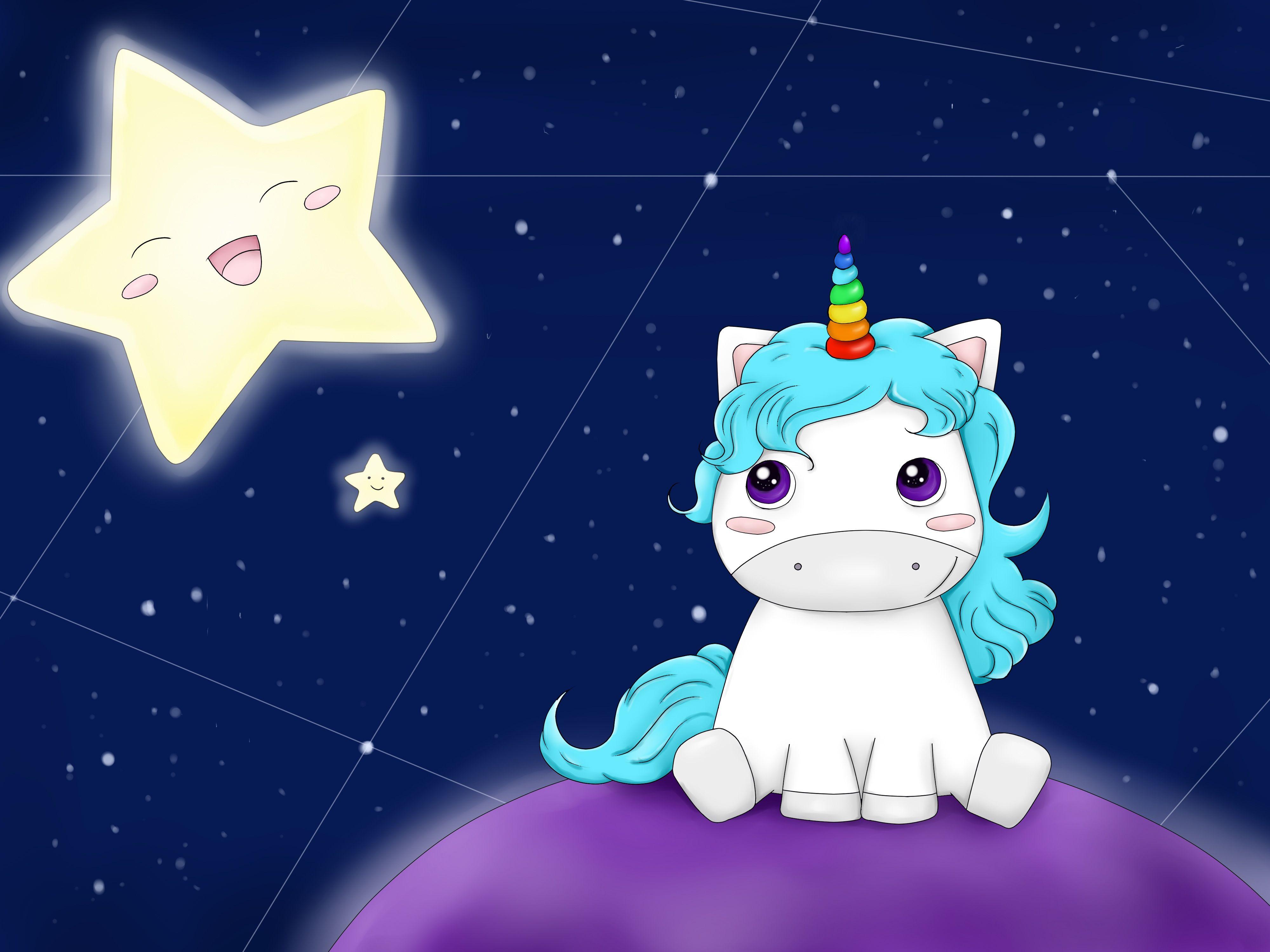 4000x3000 Baby Unicorn Wallpaper