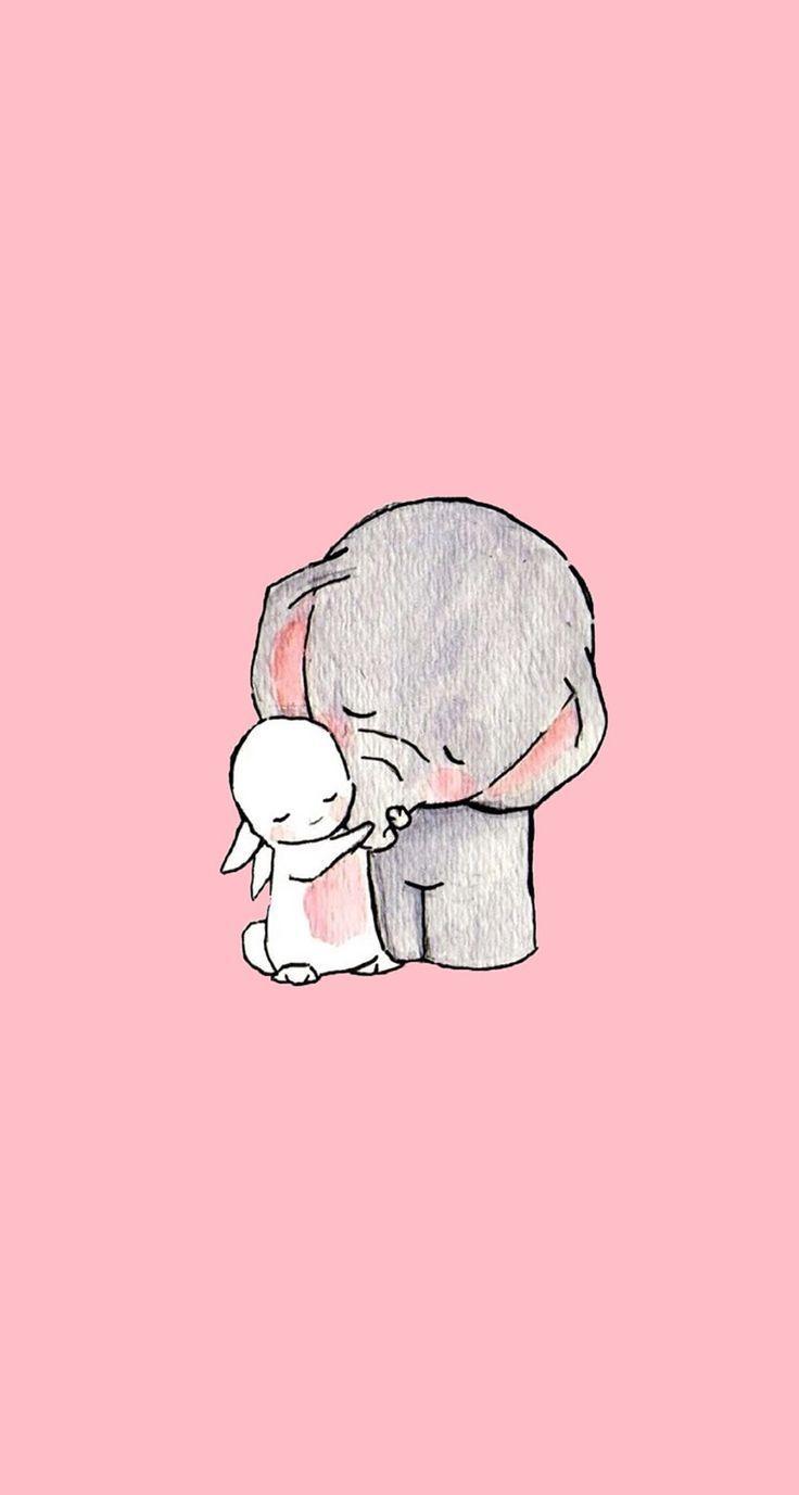 736x1377 iPhone Cute Doodle Wallpaper HD