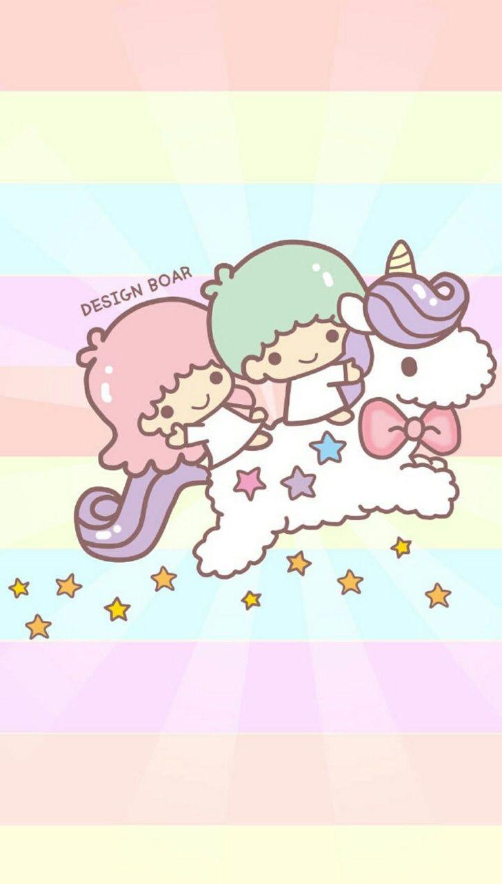 728x1280 art, baby, background, beautiful, beauty, cartoon, colorful, couple, cute art, cute baby, drawing, illustration, kawaii, pastel, rainbow, sanrio, stars, sweets, unicorn, wallpaper, we heart it, little twin stars, beautiful art, pastel color